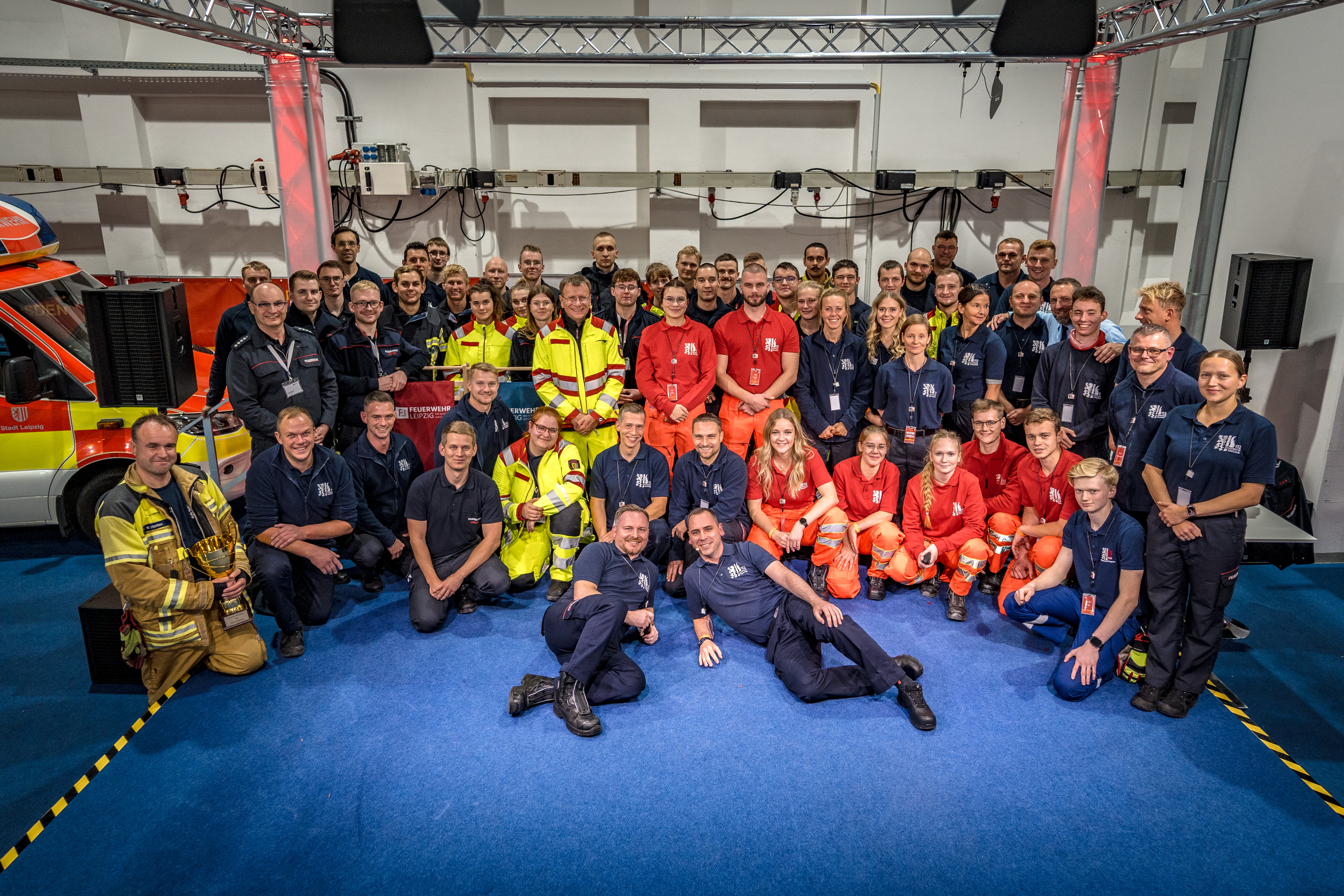 Fachmesse FLORIAN mit Mitmachangebot der Feuerwehr Dresden