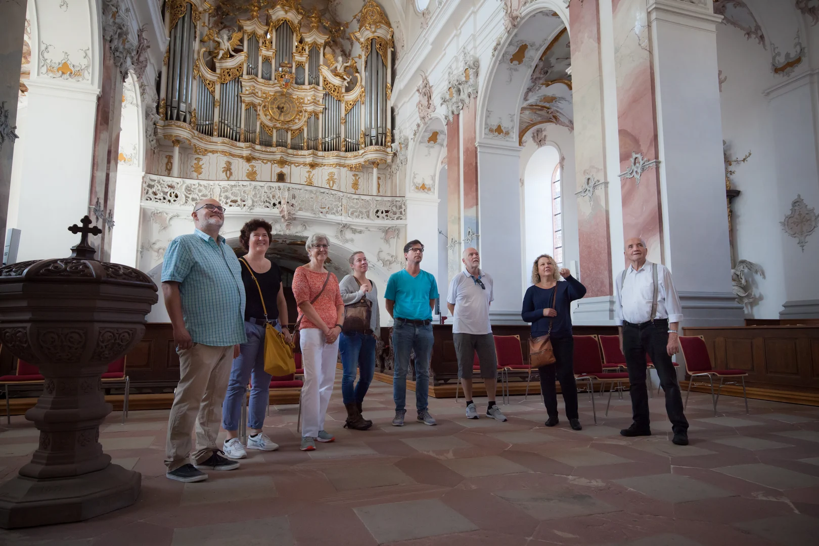 Öffentliche Führung: Fürstliche Abteikirche Amorbach mit Orgelvorspiel