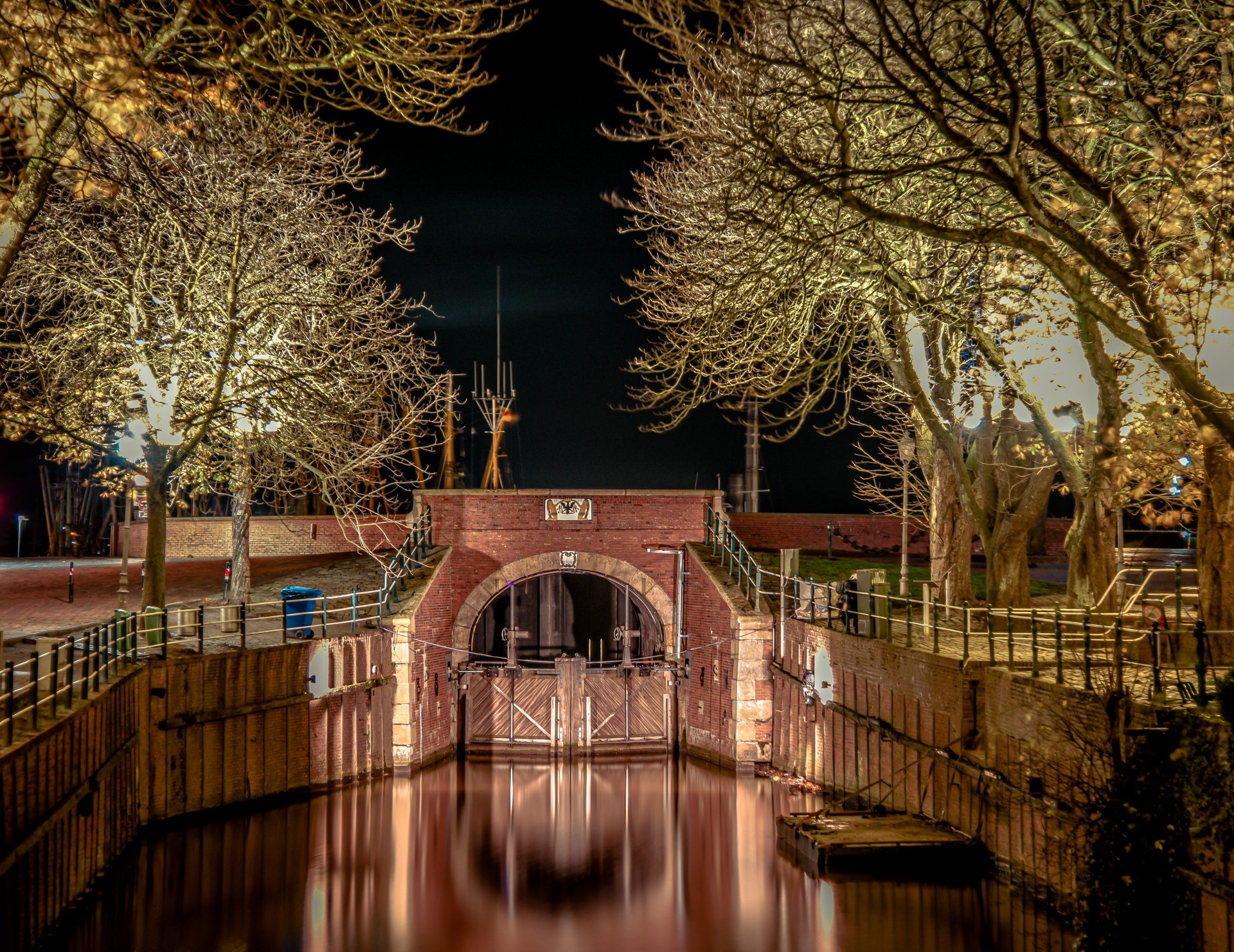 Greetsiel bei Nacht