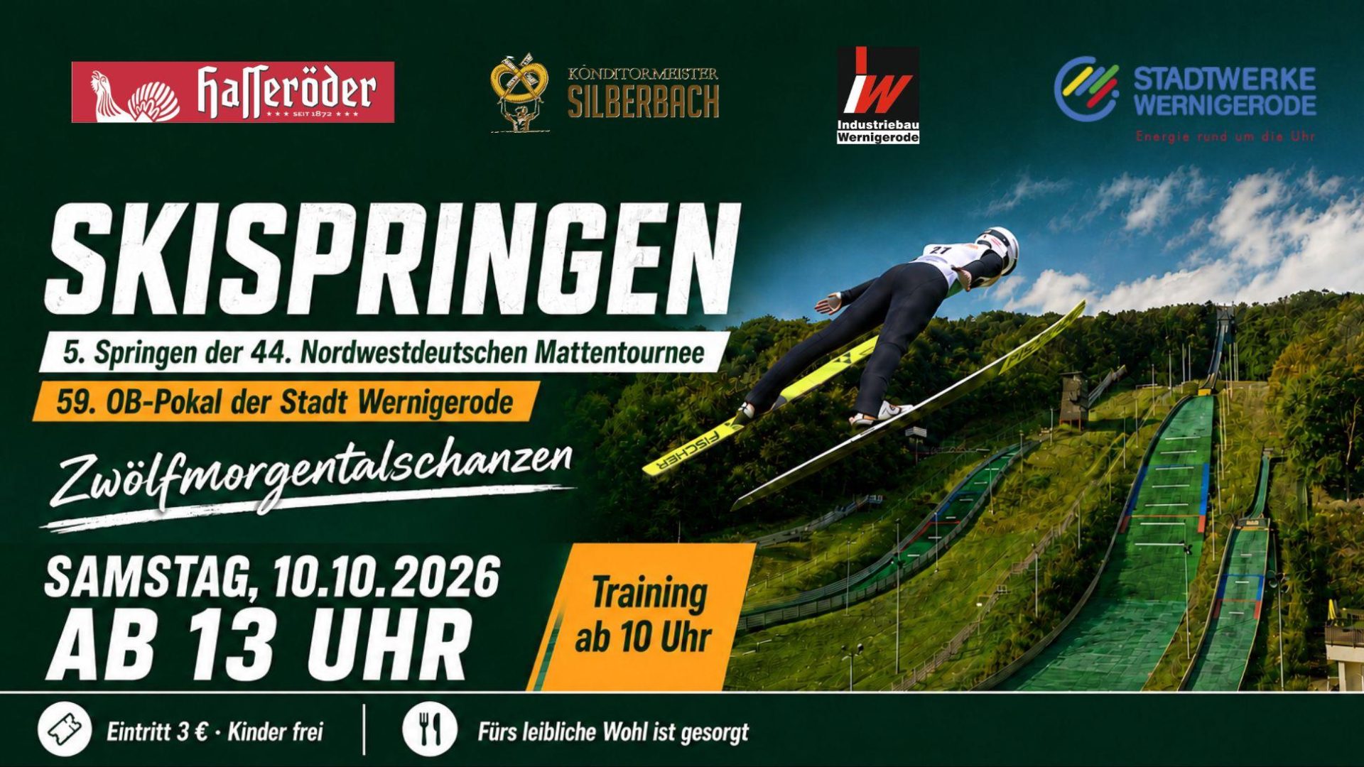 Skispringen im Zwölfmorgental