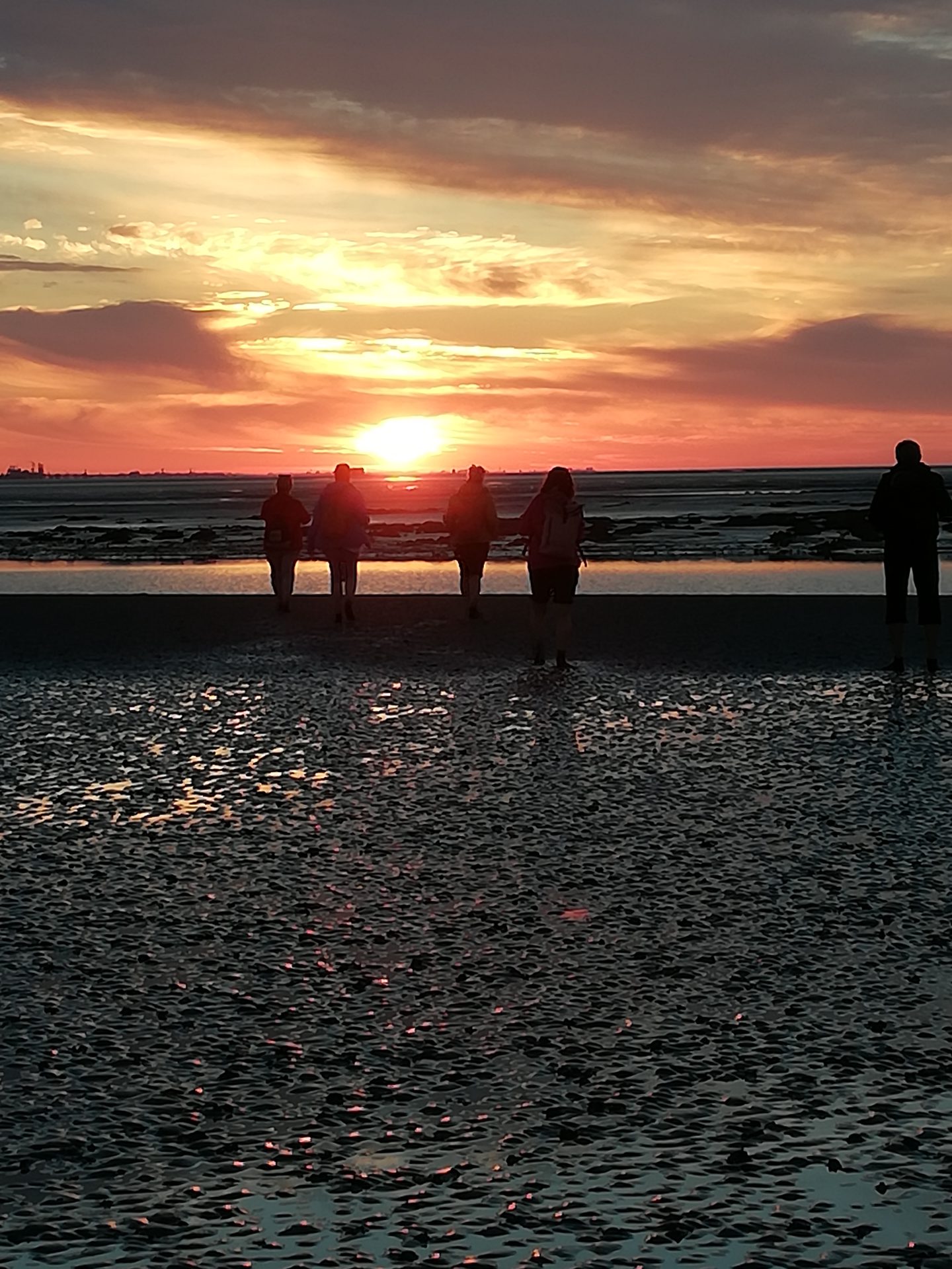 Sonnenuntergangswanderung  Fam. von Thülen