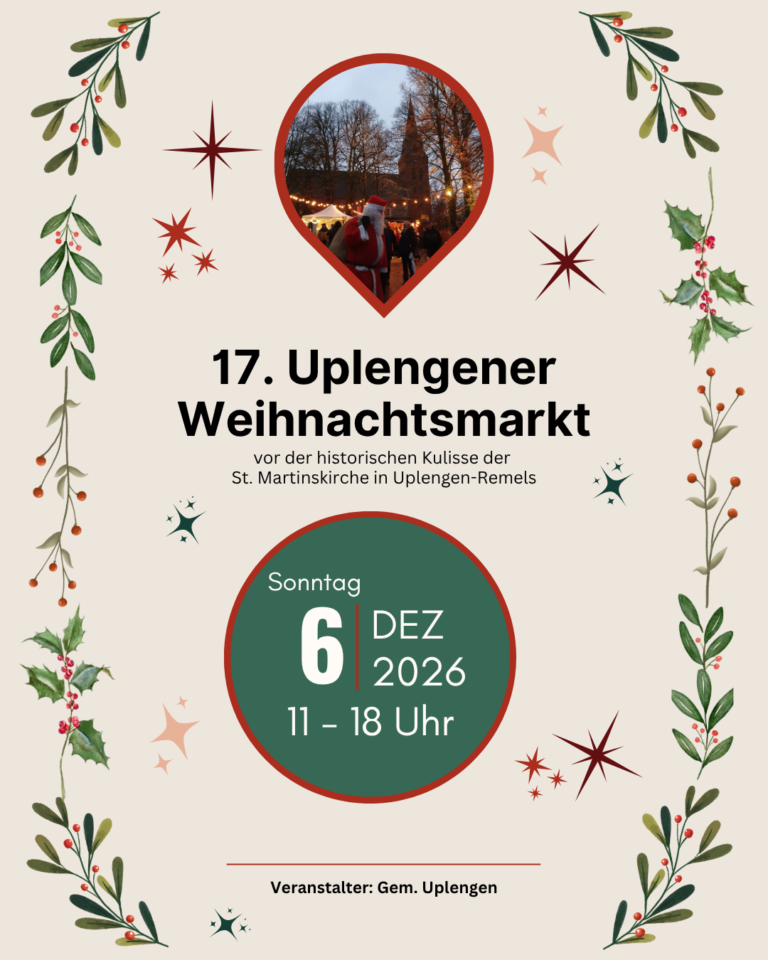 17. Uplengener Weihnachtsmarkt