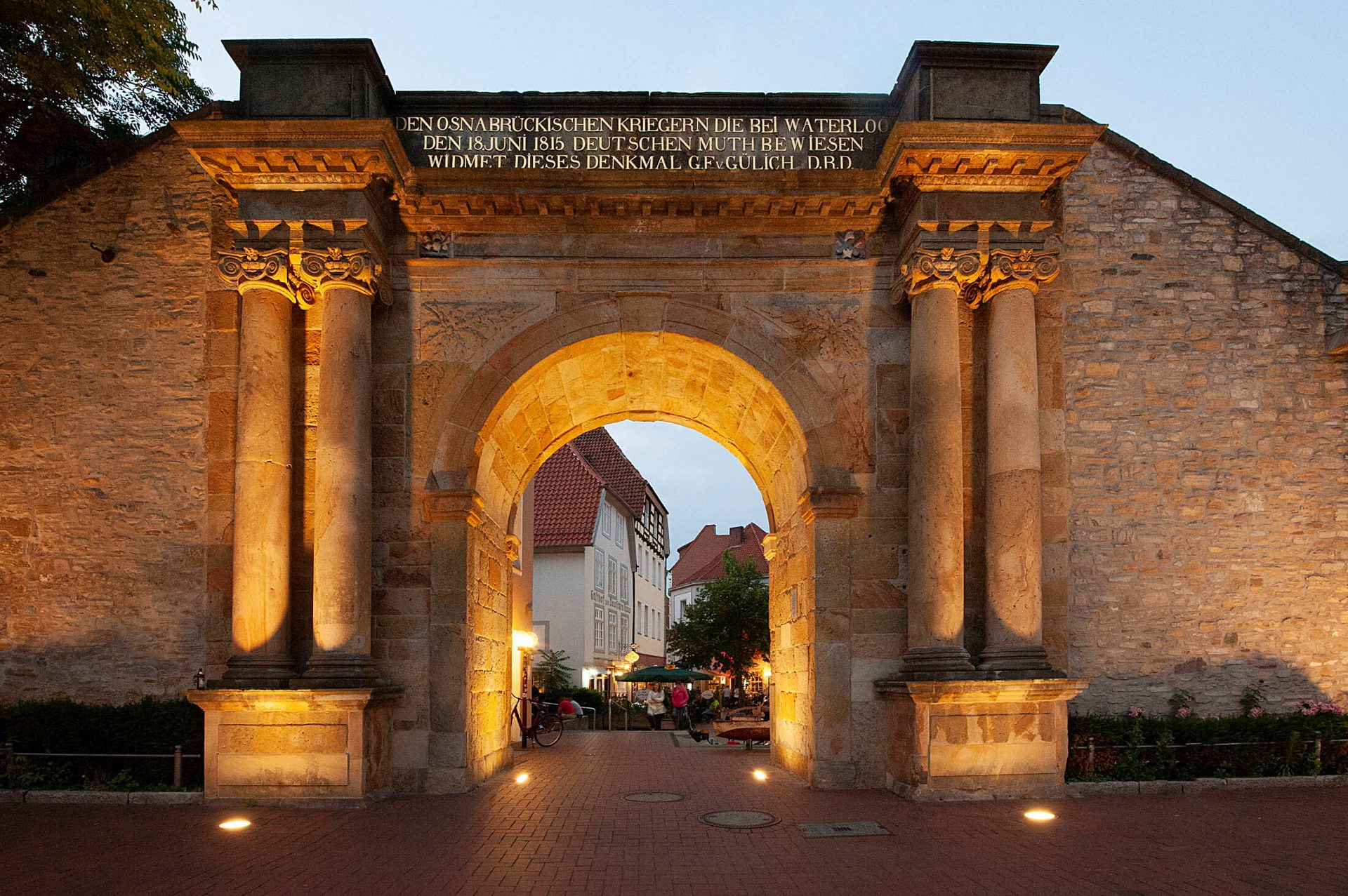 Tag der Steine in der Stadt