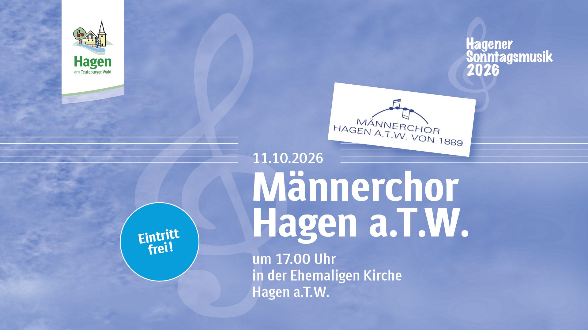 Hagener Sonntagsmusik - Männerchor Hagen a.T.W.