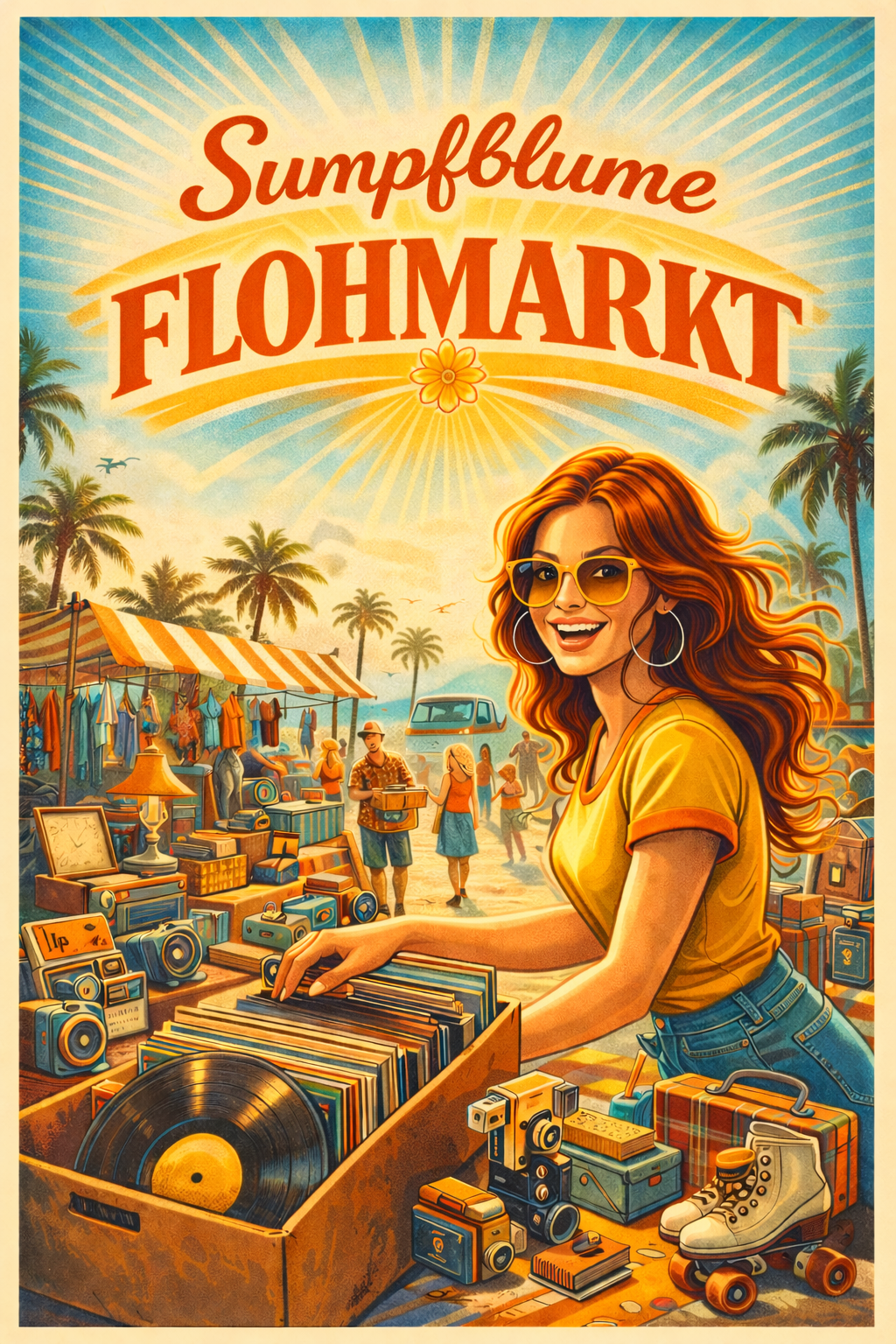 Flohmarkt Hameln an der Weserpromenade