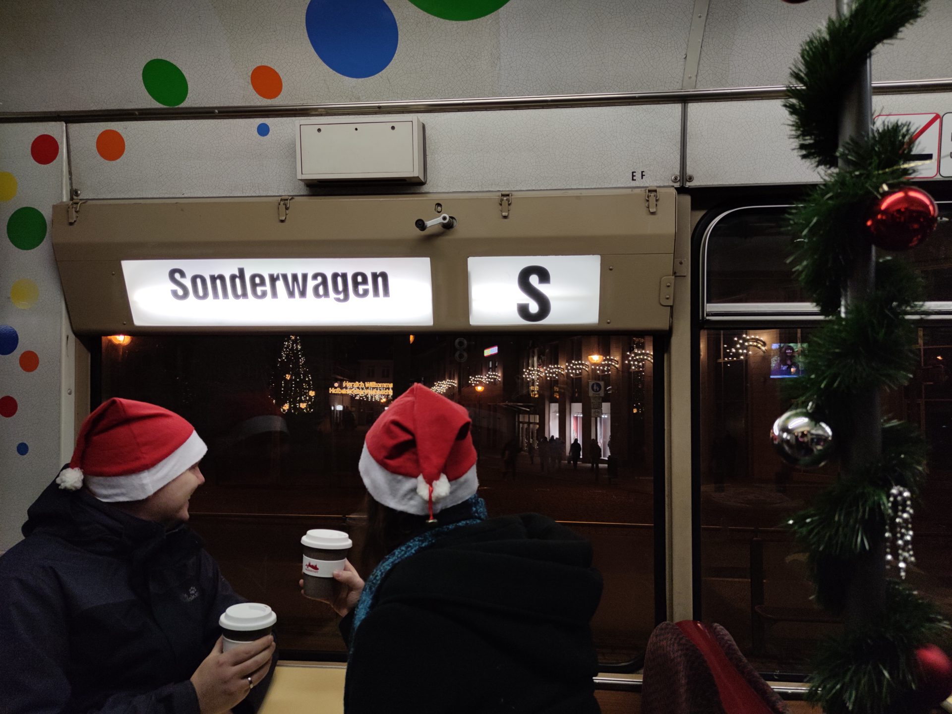 Glühweinfahrt mit der historischen Straßenbahn