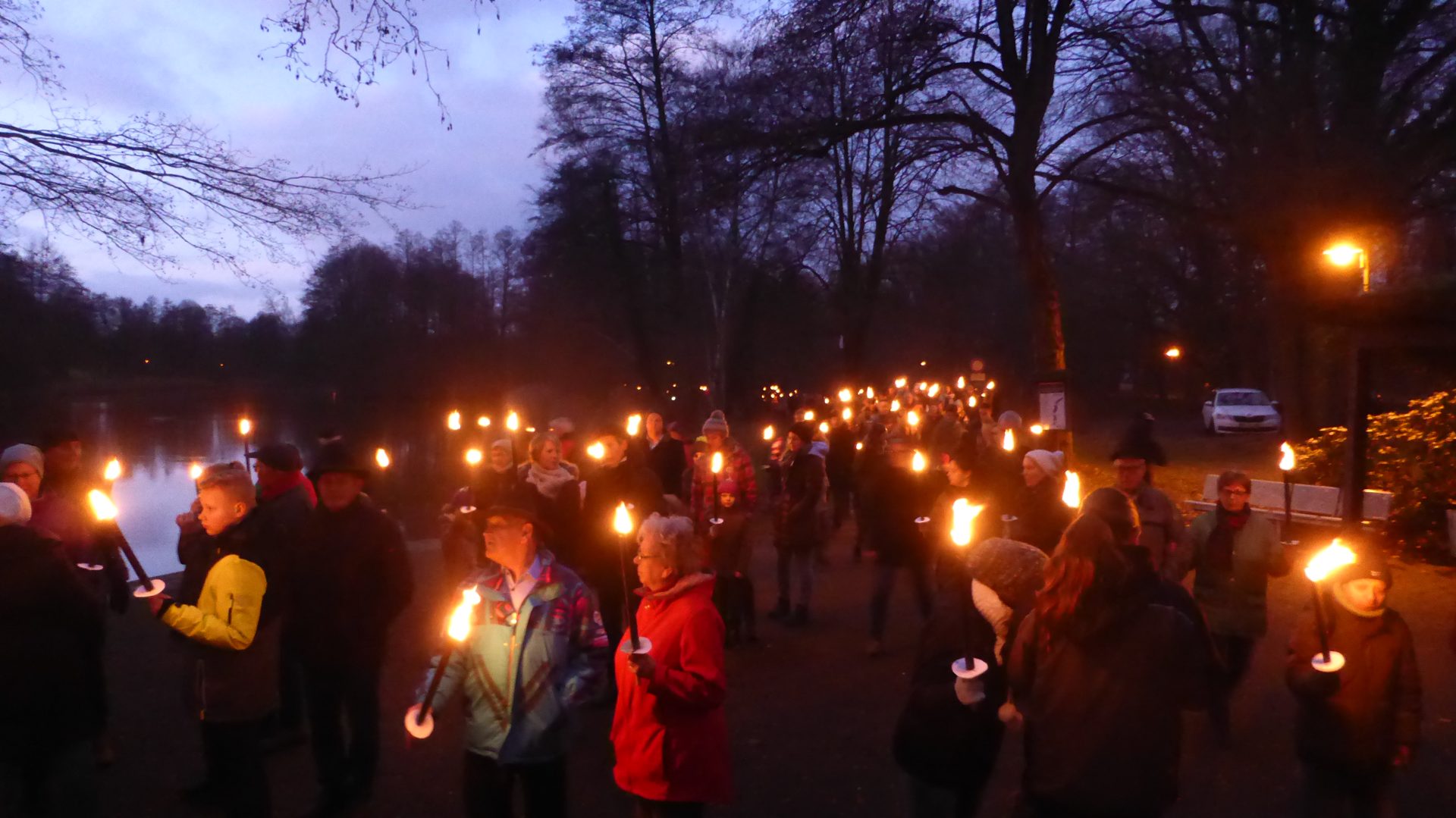 Silvester Fackelwanderung