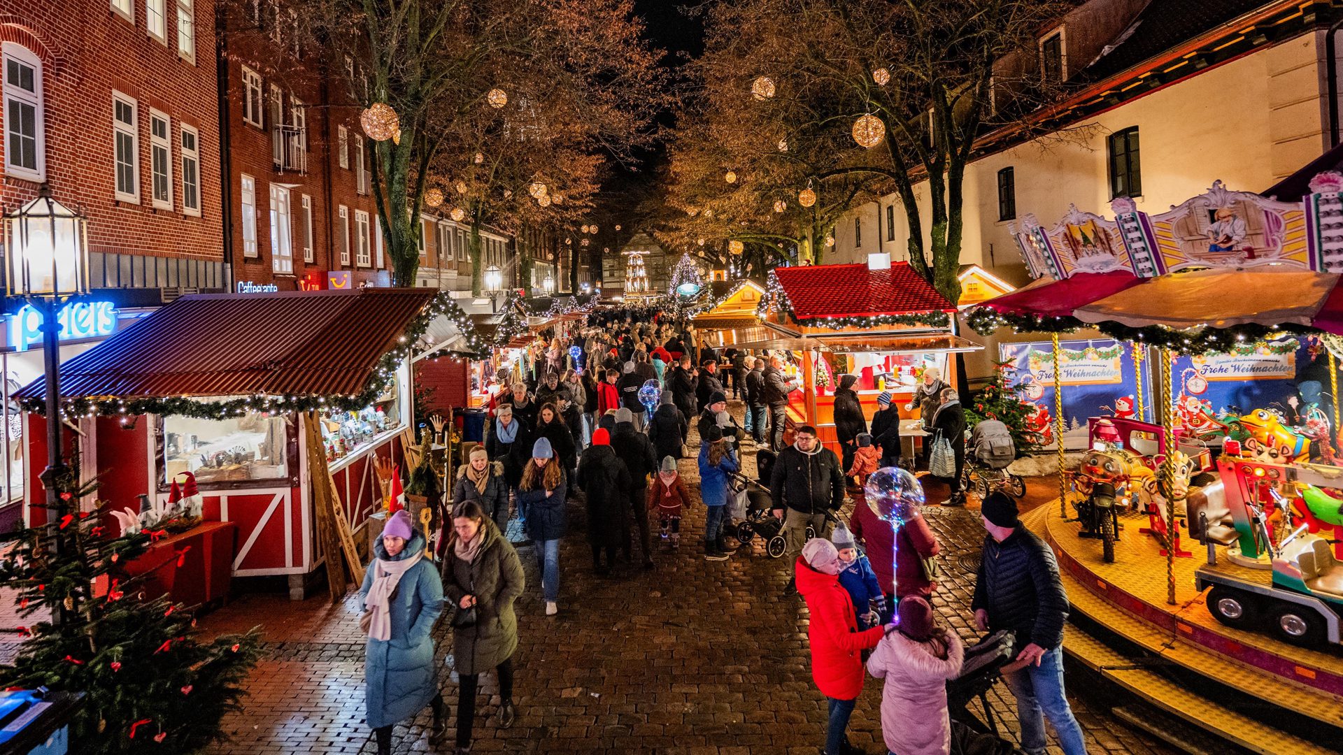 Stader Weihnachtsmarkt am Pferdemarkt