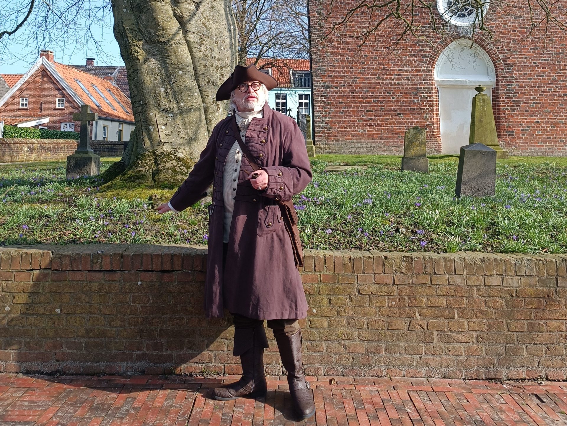 Historische Führung Greetsiel: Hafenmeister Quirinus