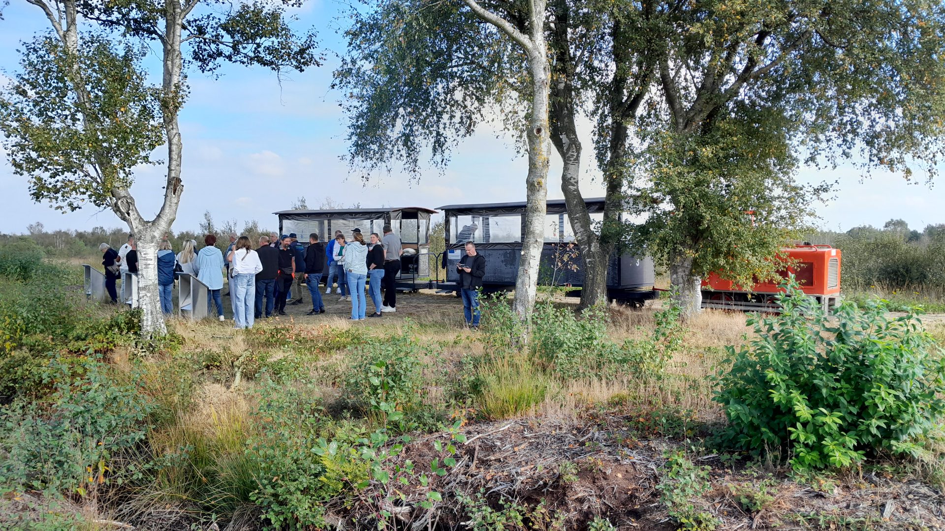 Moorerlebnisfahrt mit der Lorenbahn durch das Große Uchter Moor