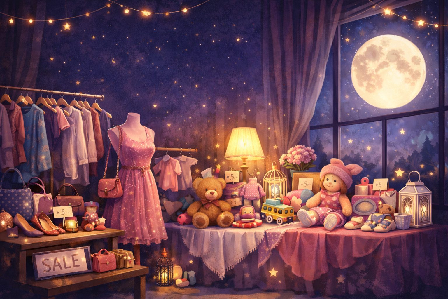 Moonlight Shopping