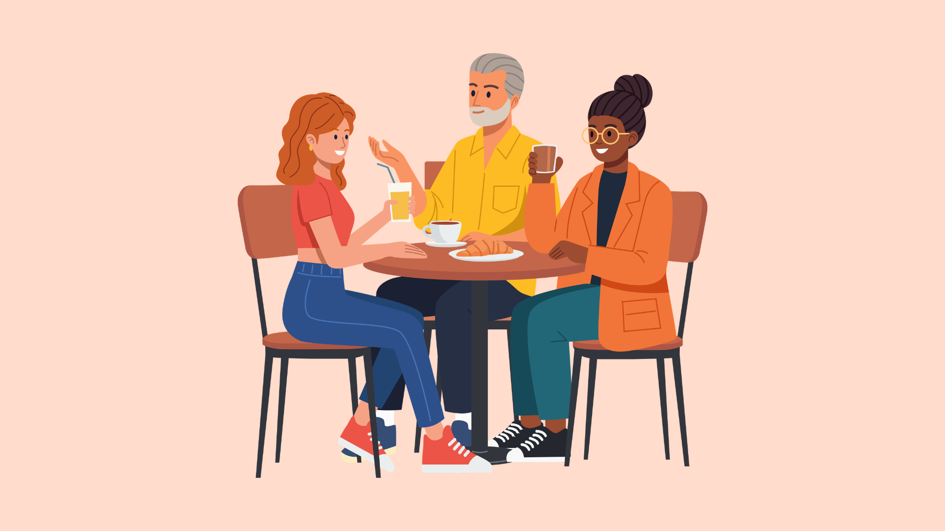 Seniorencafé im Sitzungsaal der Gemeinde
