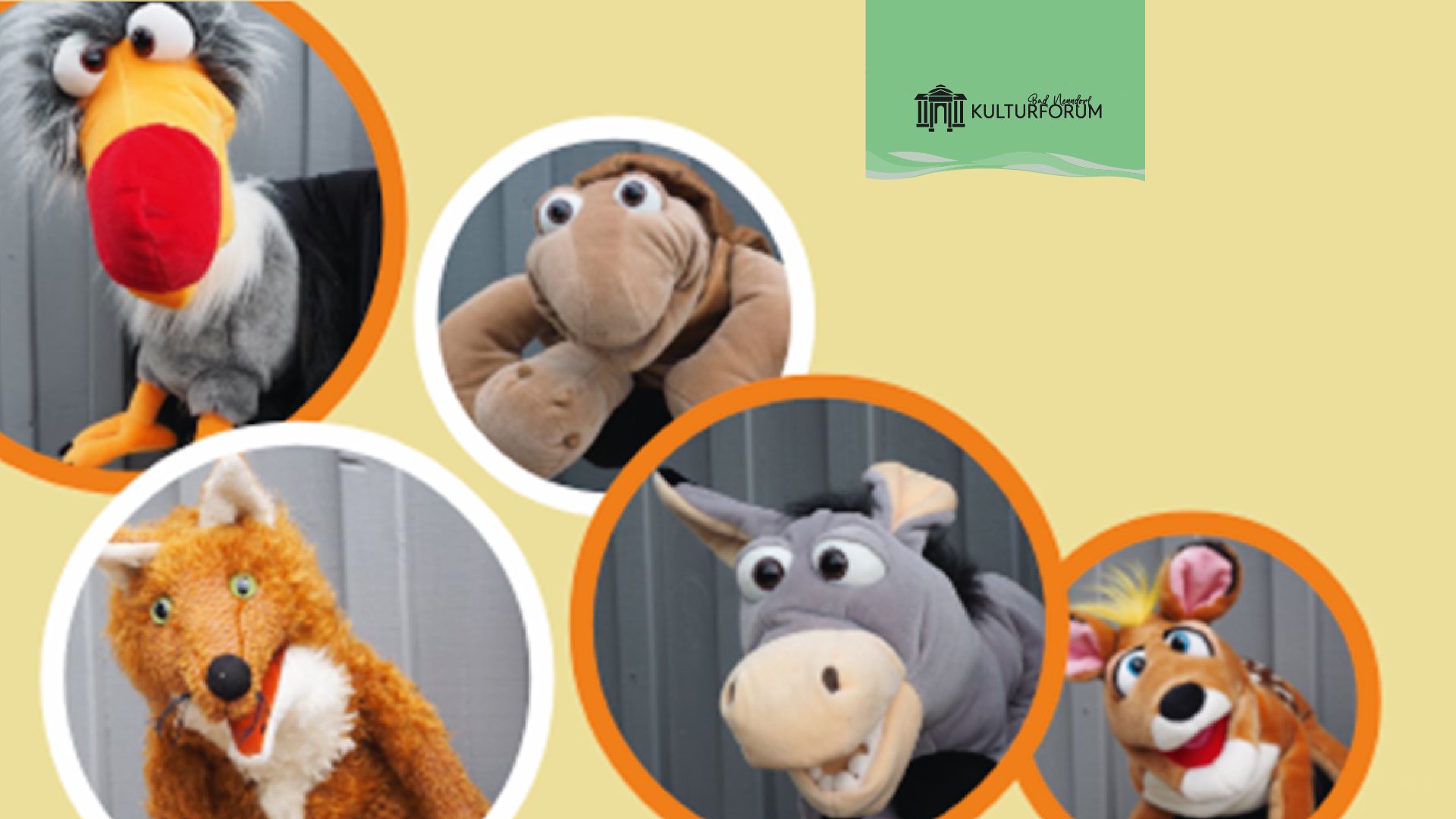 Deister Puppets - Tierische Klappmaulpuppen spielen Theater