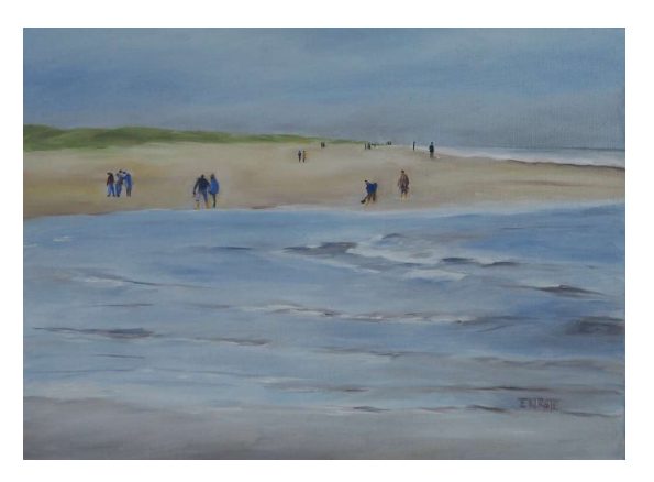 "Tage am Meer" - Kunstausstellung von Elfi Kirste