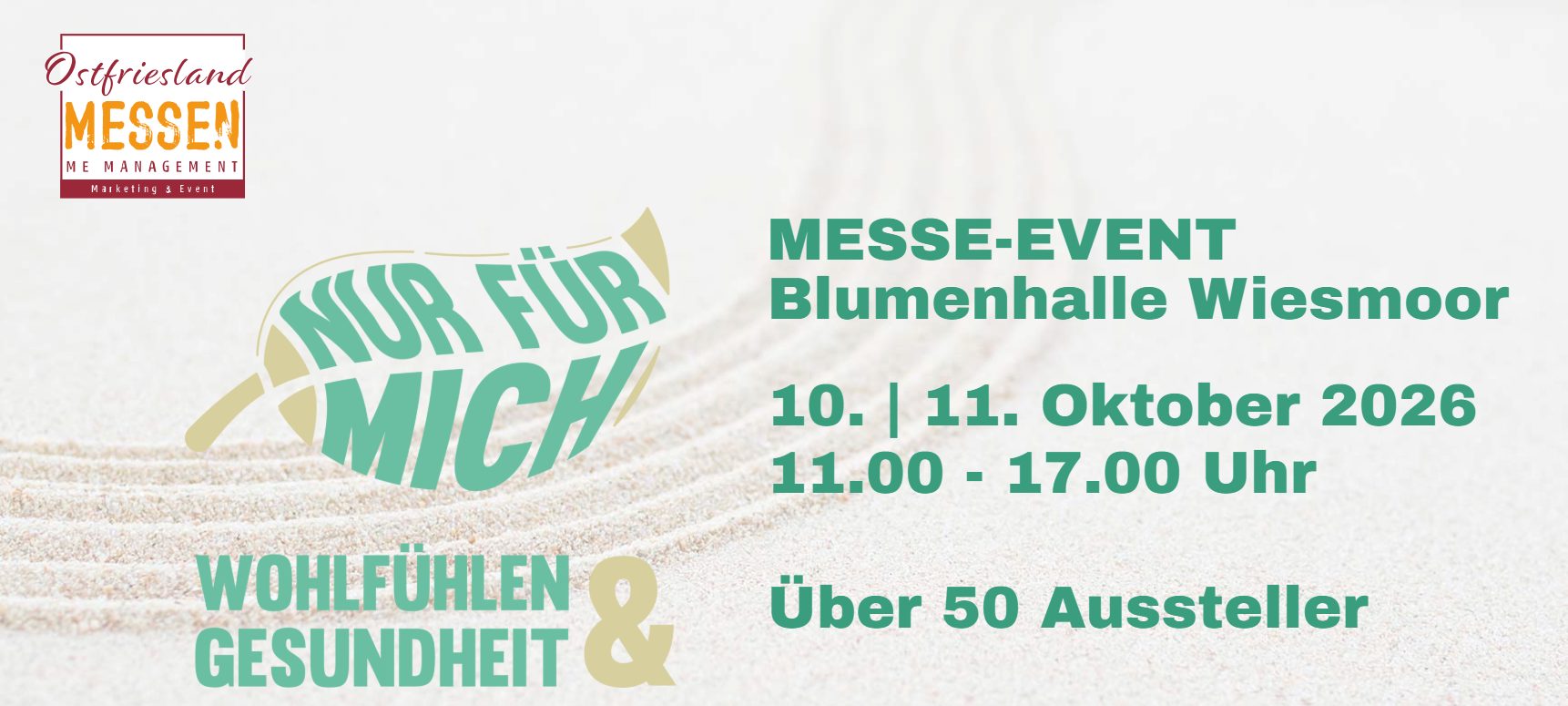 Nur für mich - Wohlfühlen & Gesundheit - Messe