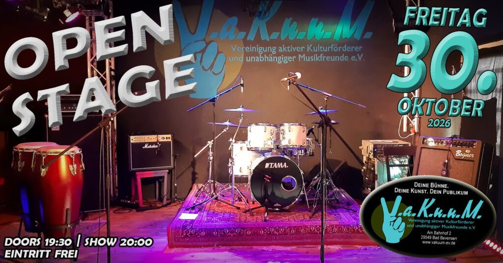 OPEN STAGE im VaKuuM