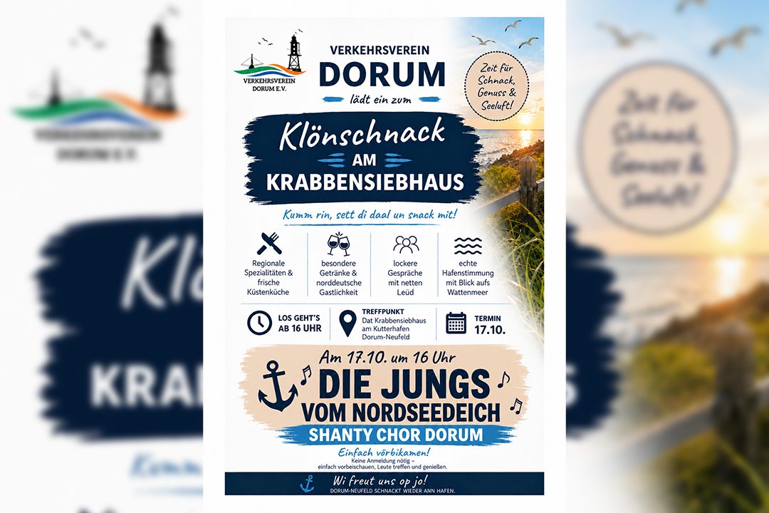 Klönschnack am Krabbensiebhaus