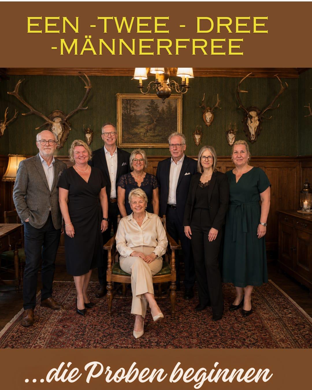 Speelkoppel Plattdeutsches Theater "Een - twee - dree - Männerfree"
