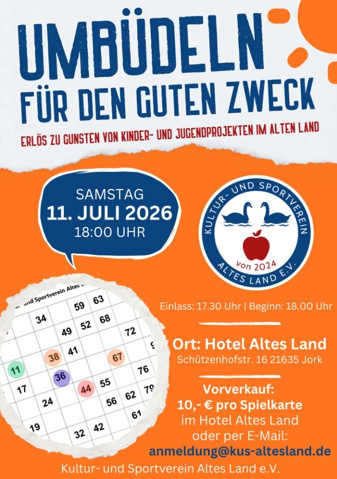 Umbüdeln für den guten Zweck