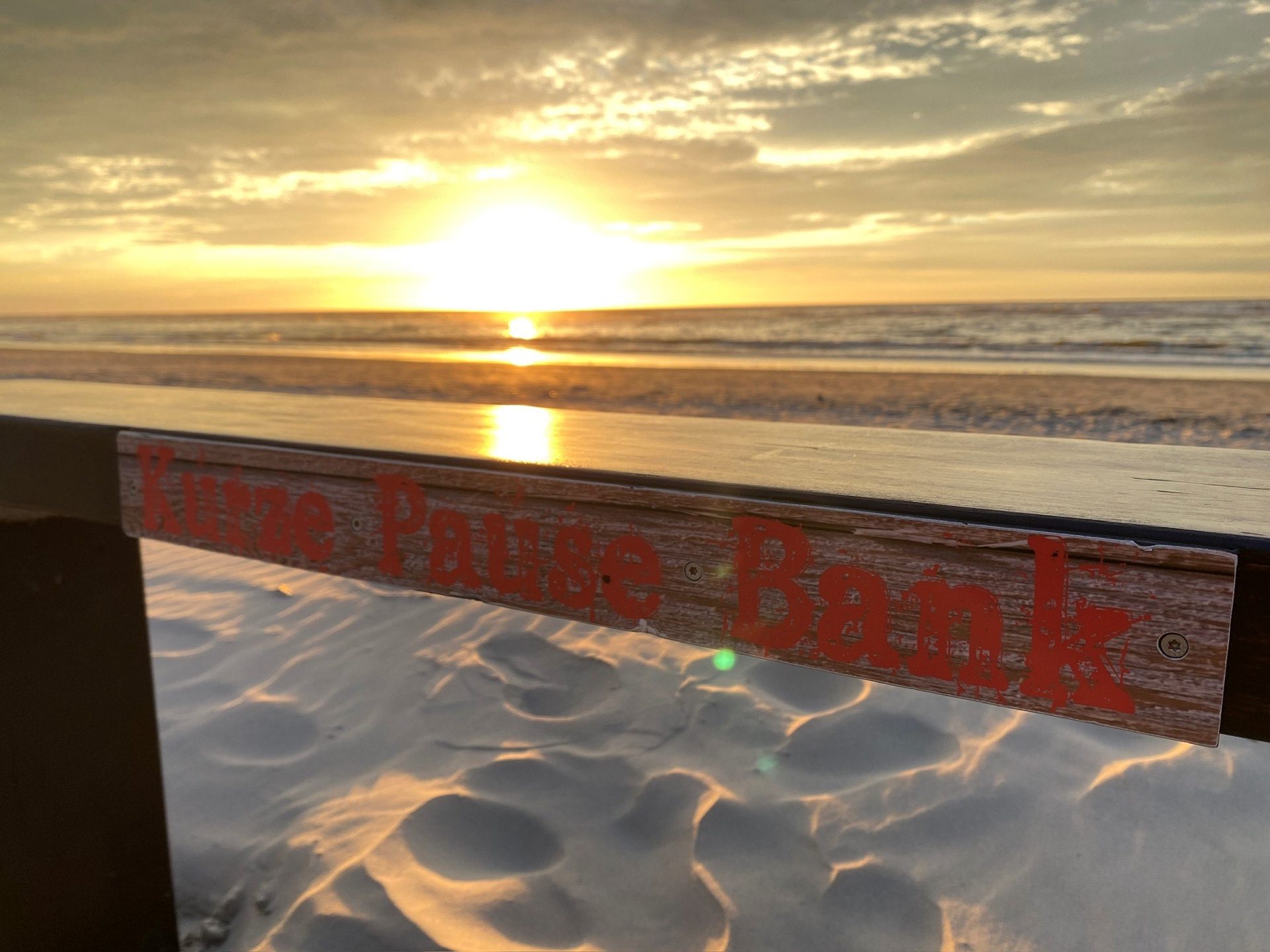 Morgenboost am Strand