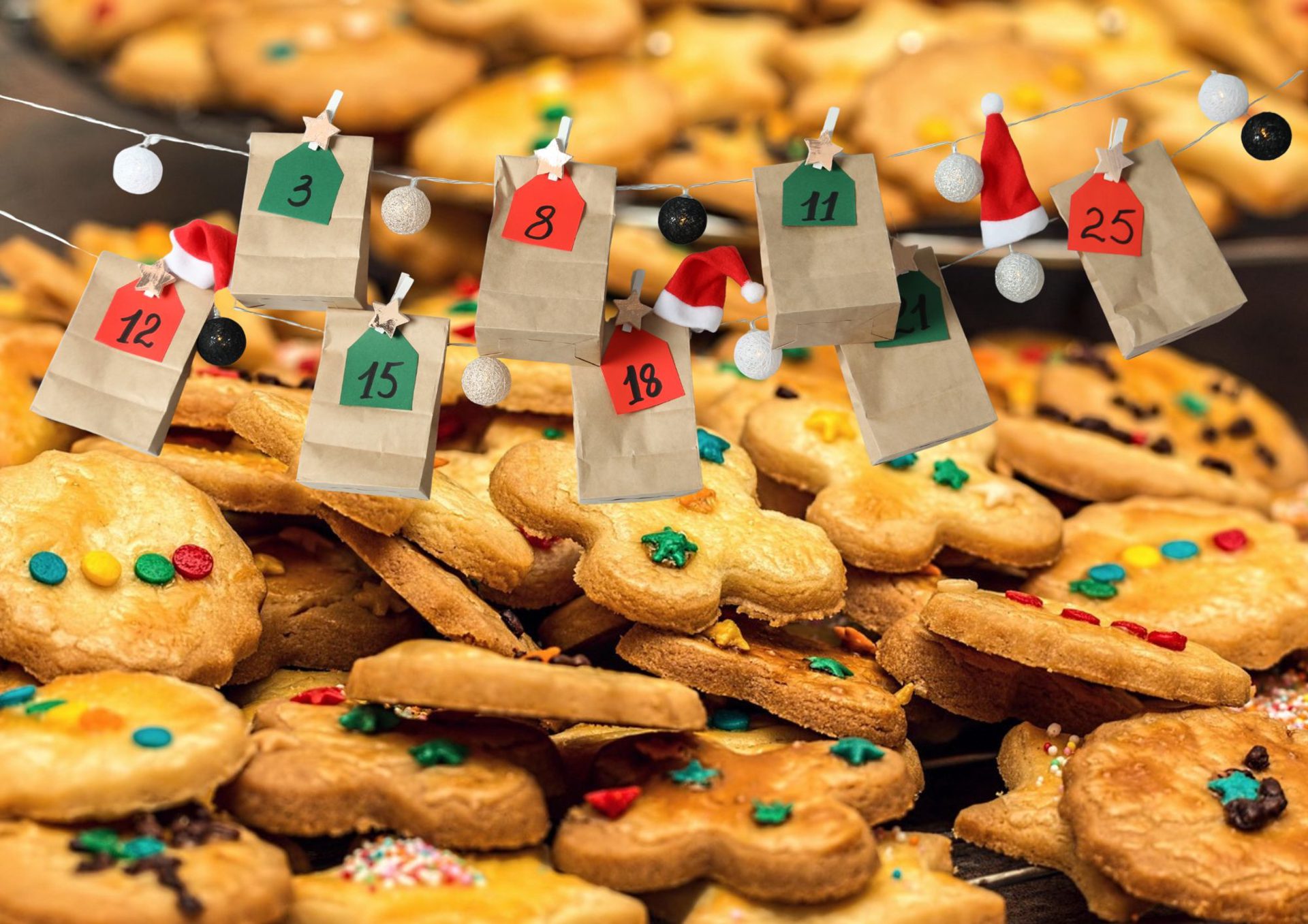 Pocket Church Kekse backen und Adventskalender basteln
