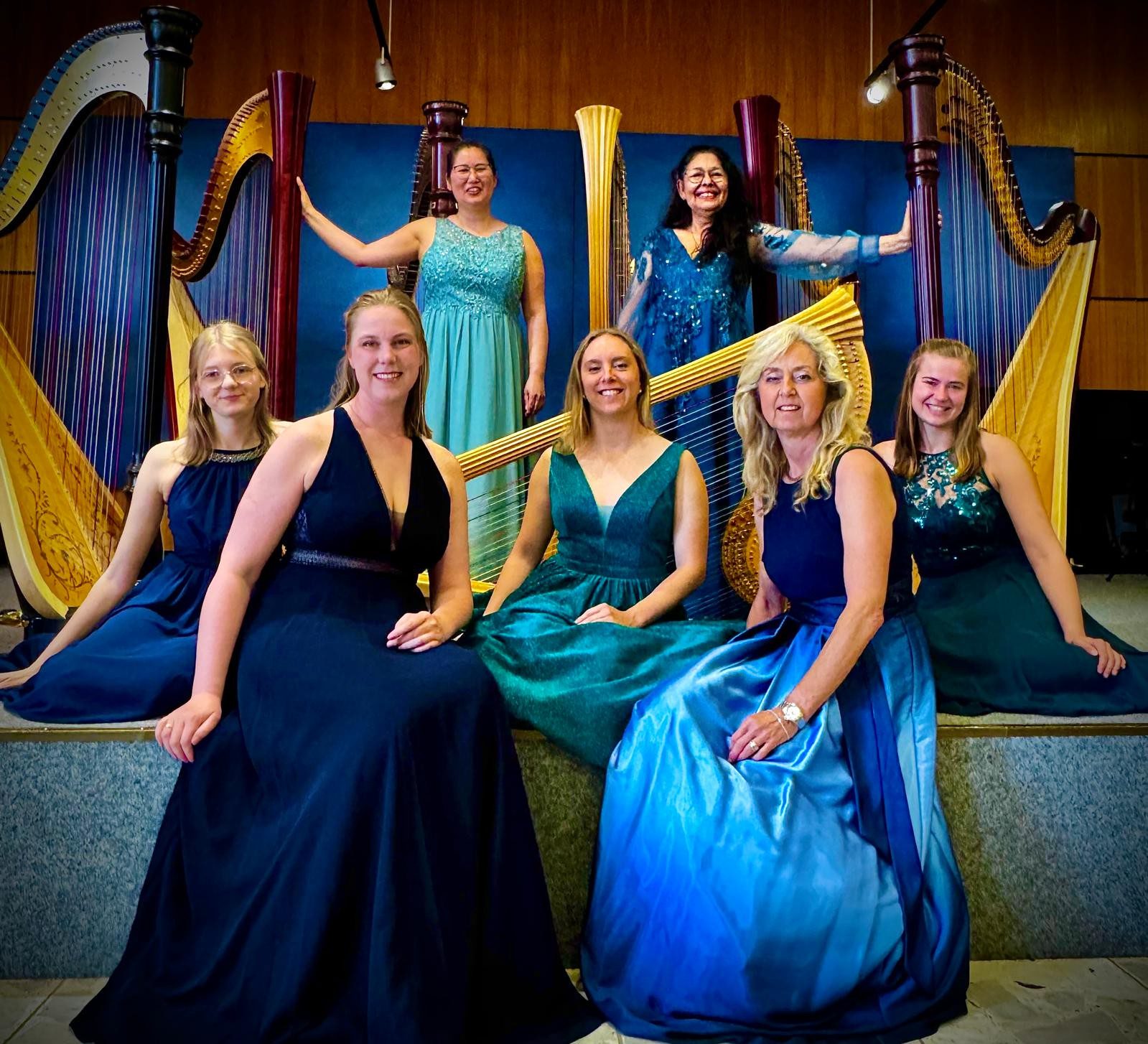 Himmlische Harfenklänge - Harfenensemble "Glissandi"