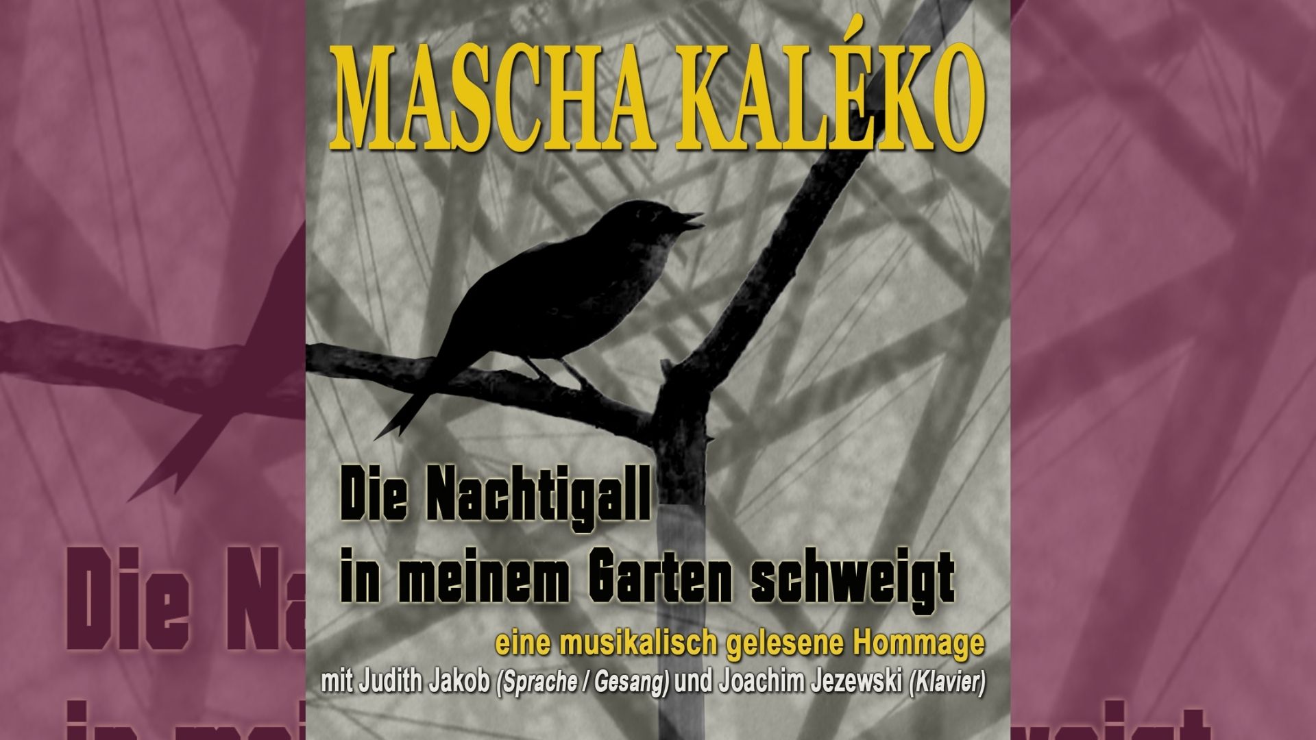 Literatur- und Musiktage: "Musikalischer Abend zu Mascha Kaléko"