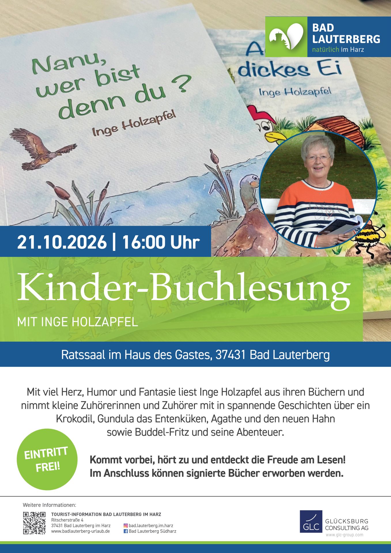 Nanu, wer bist denn du? - Kinderbuchlesung
