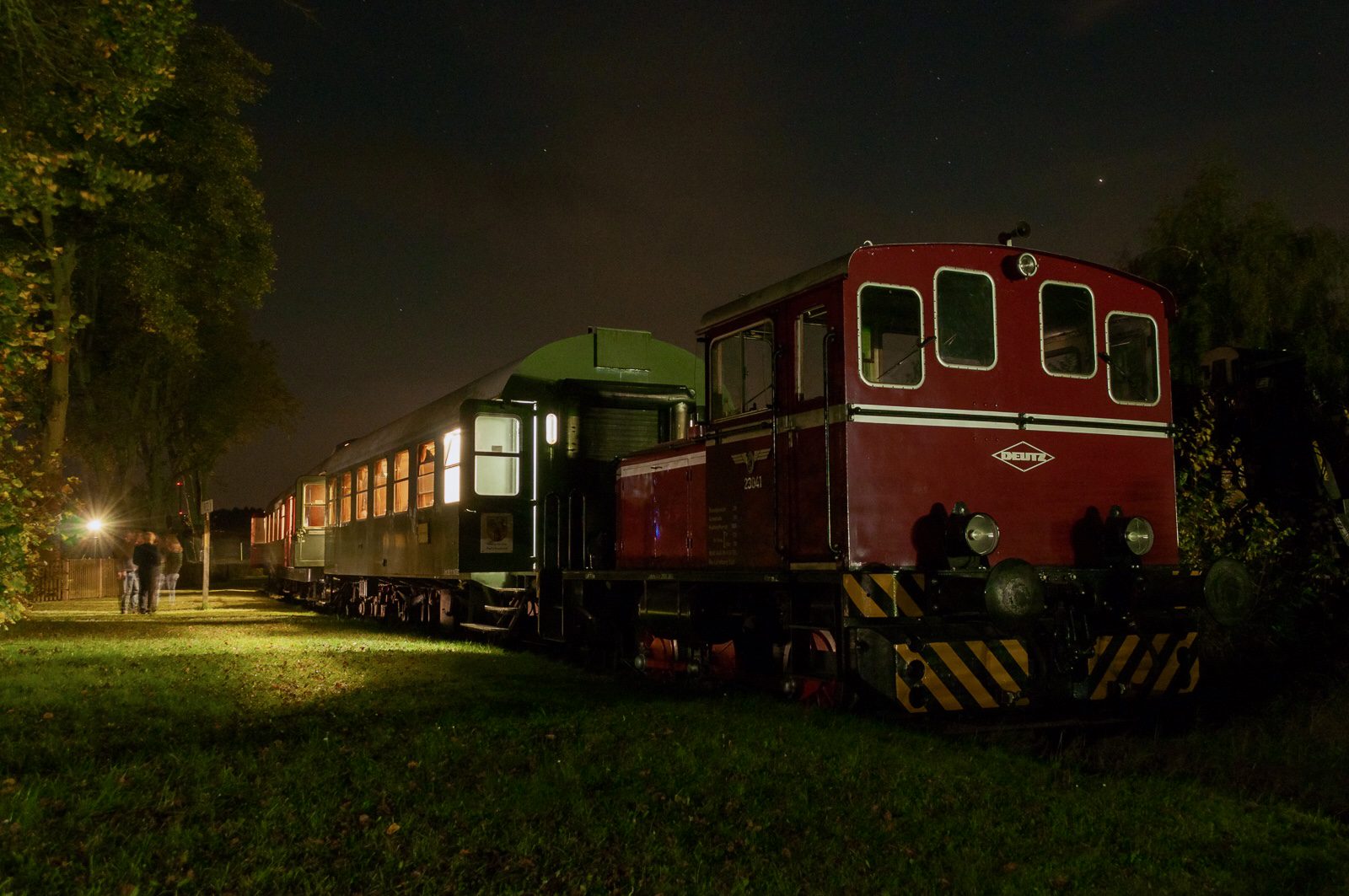Mondscheinfahrt mit dem HEIDE-EXPRESS nach Neu-Neetze