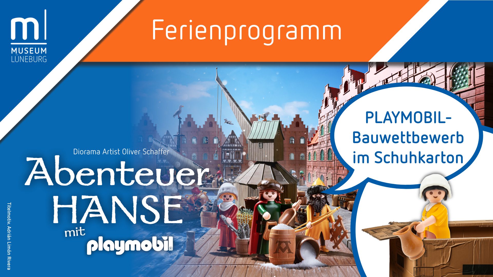 PLAYMOBIL-Diorama im Schuhkarton: Mitmach-Mittwoch für Ferienkinder