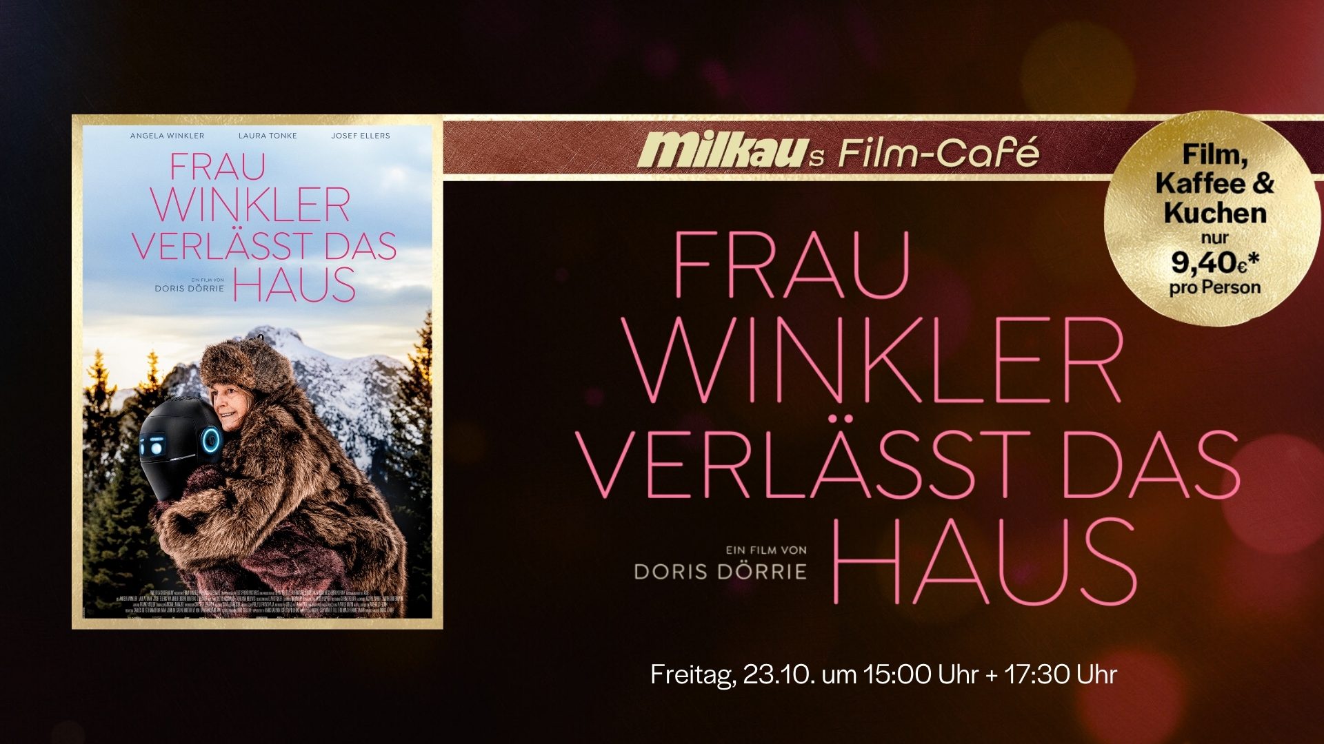 Milkaus Filmcafé: Frau Winkler verlässt das Haus