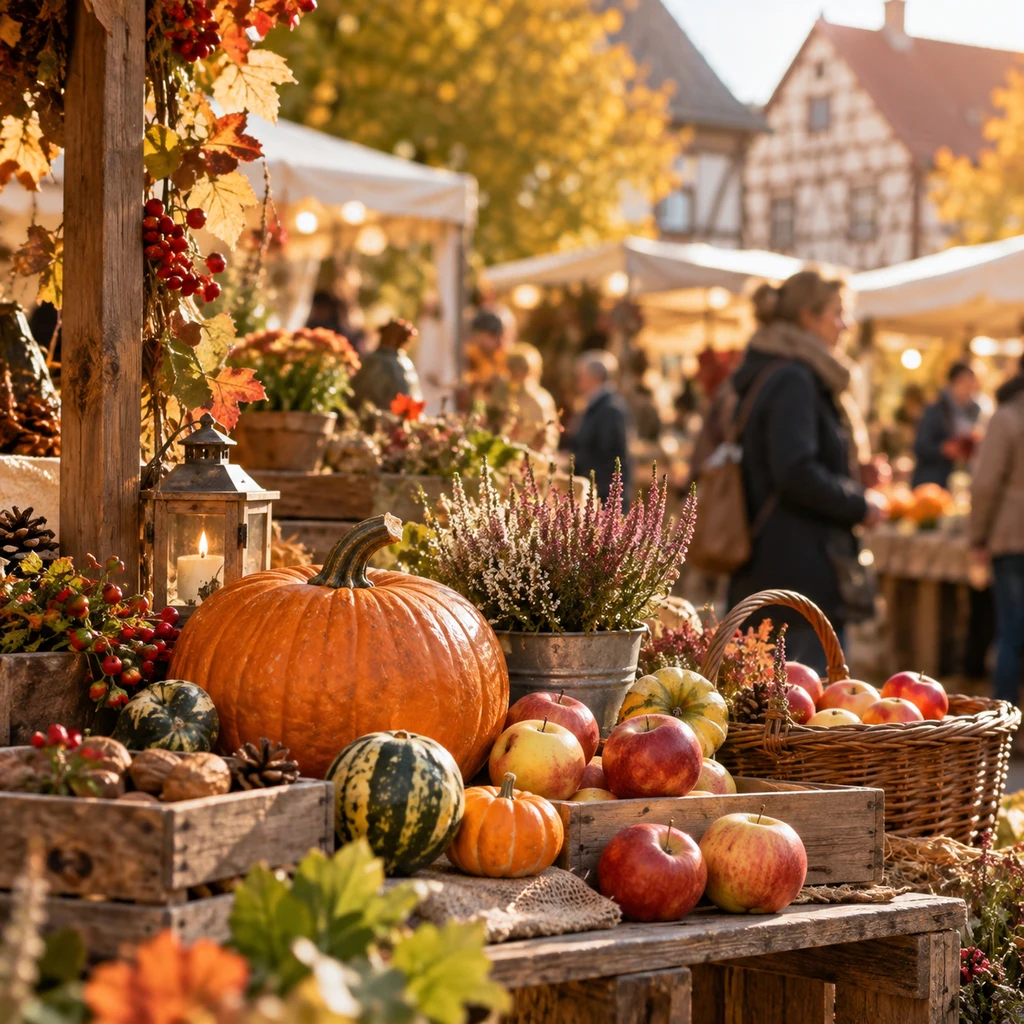 Symbolbild zur Veranstaltung „Herbstmarkt im Museumsdorf Kürnbach“