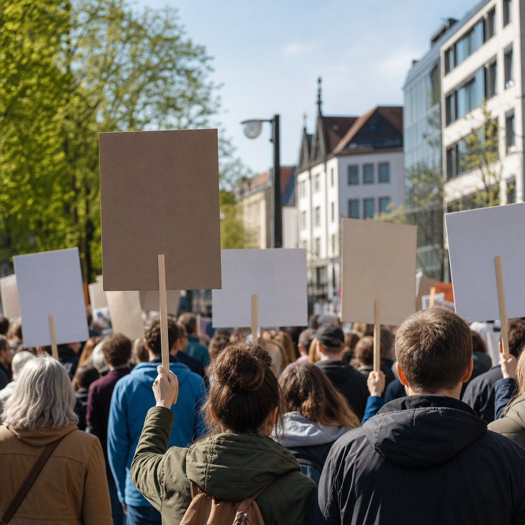 Symbolbild zur Veranstaltung „Versammlung „Herz statt Hetze“ mit Demonstrationszug“