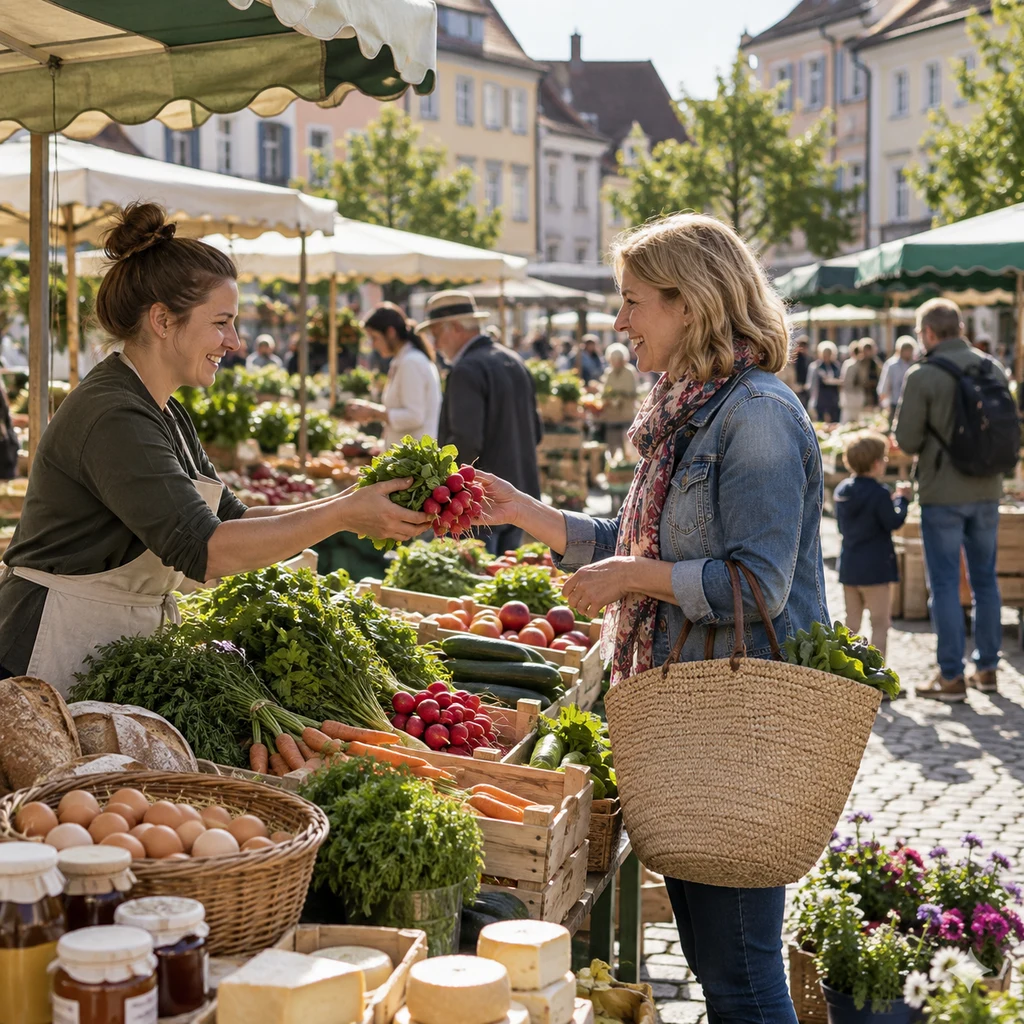 Symbolbild zur Veranstaltung „Wochenmarkt auf dem nördlichen Schlossplatz“