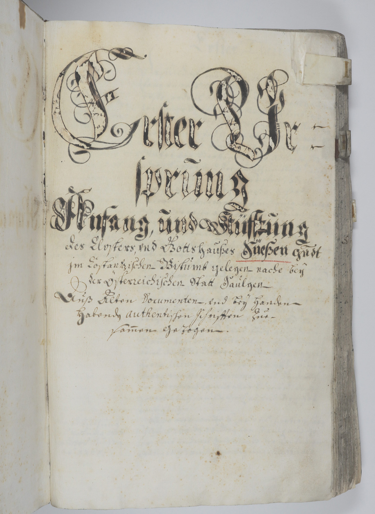 Buchvorstellung des Bands 27 der Editionsreihe „Documenta Suevica“