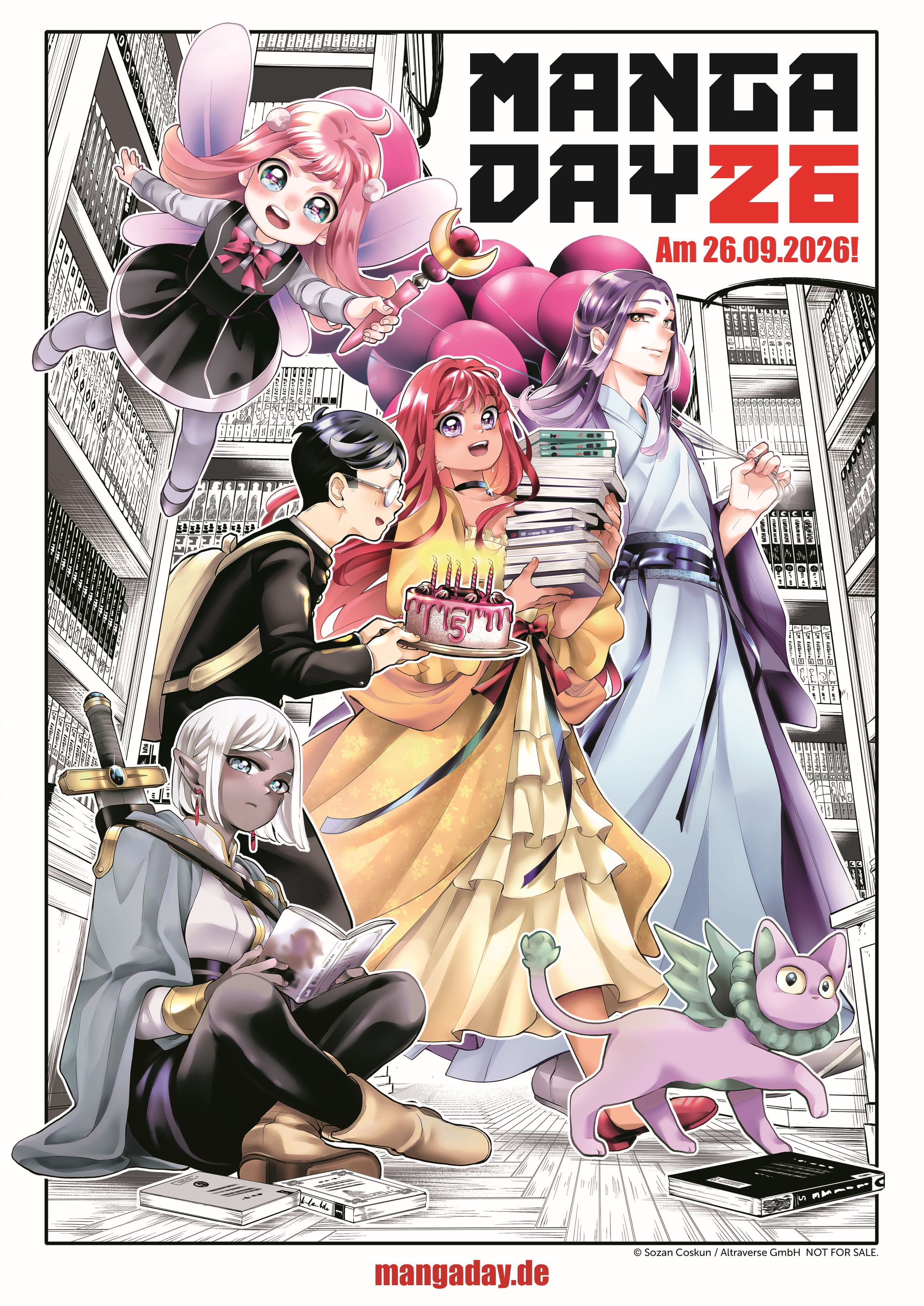 Manga Day 26 in der Stadtbücherei Rendsburg