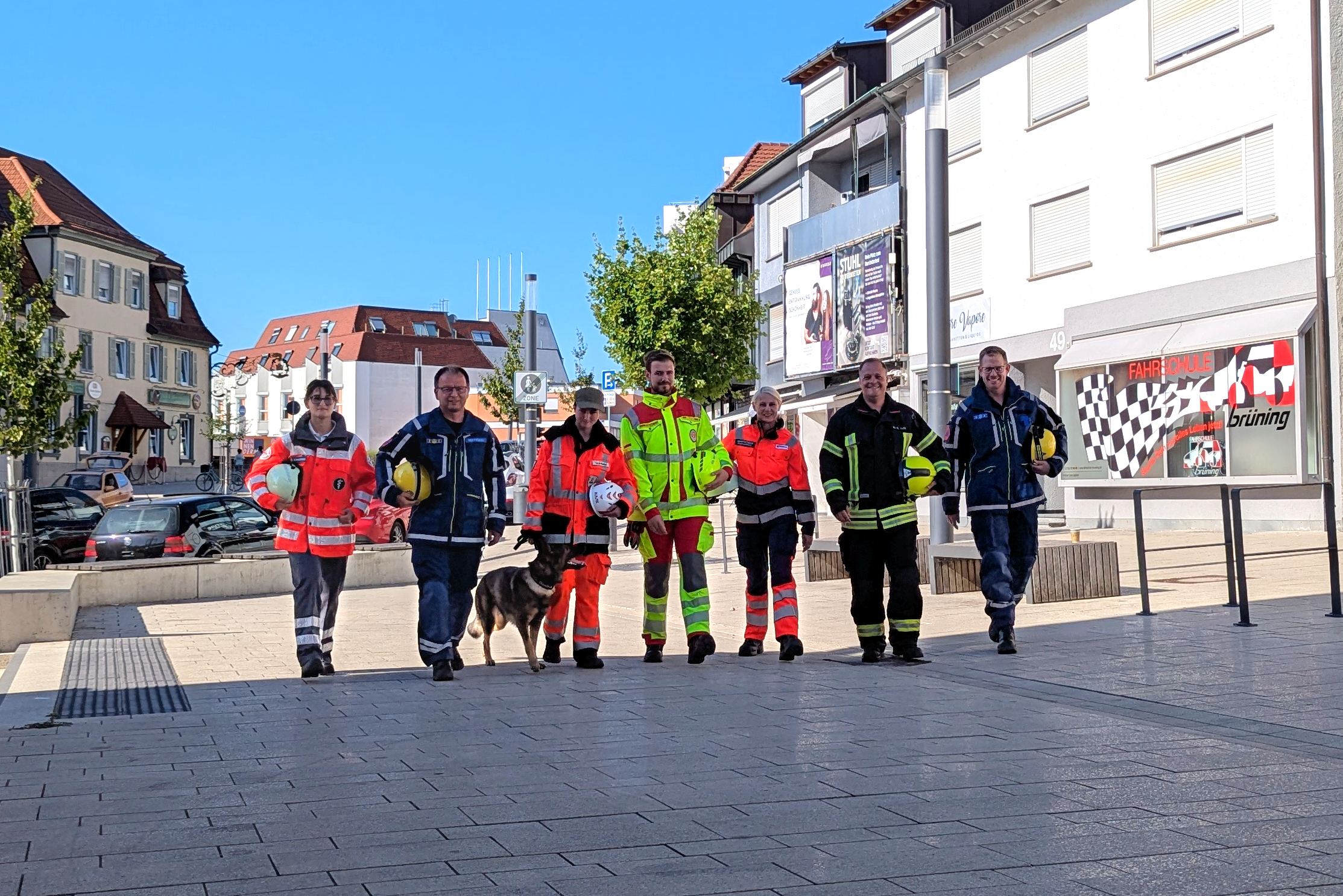 Blaulichtmeile am Bundesweiten Warntag
