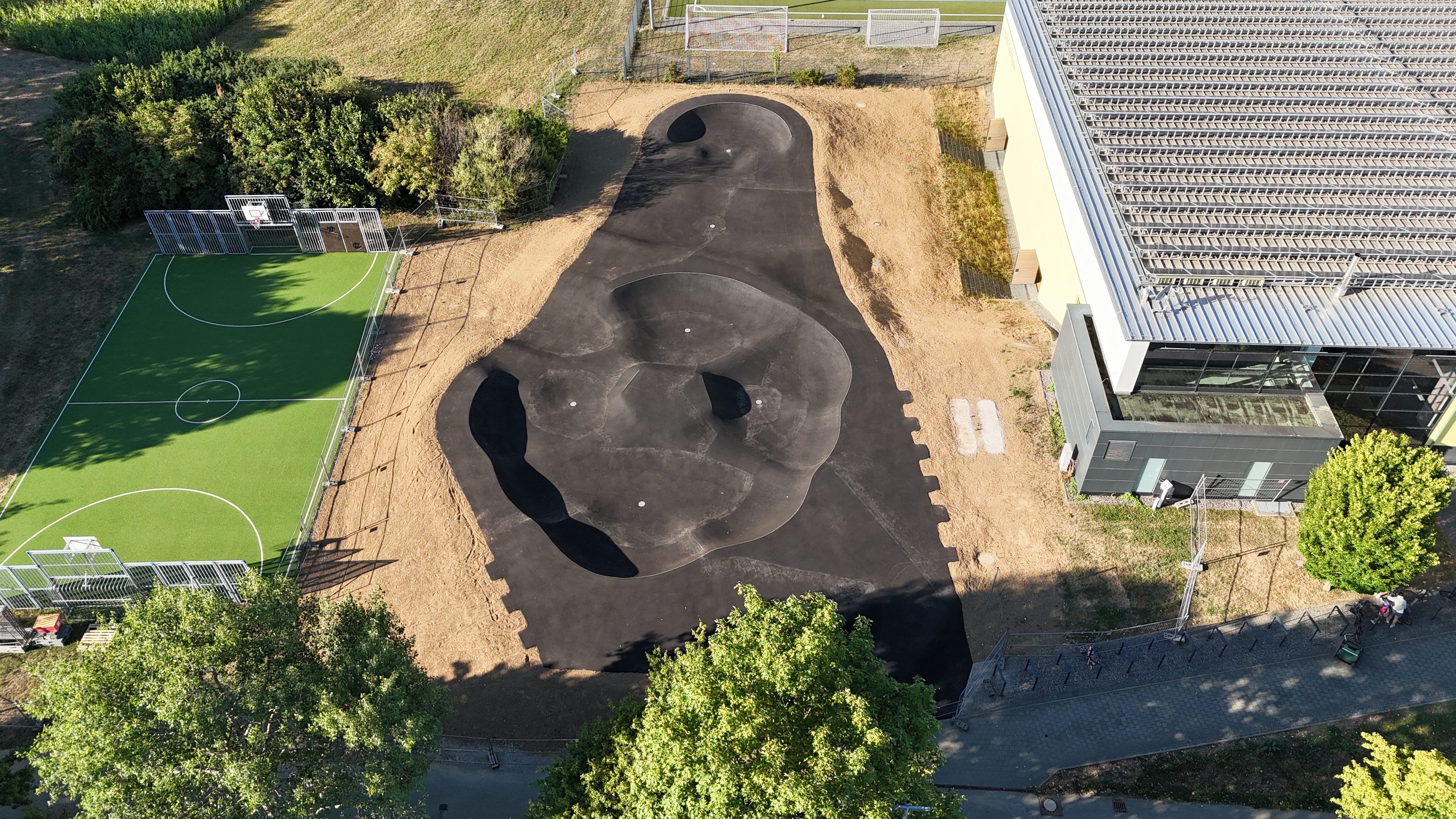 Einweihung der neuen Rollsportanlage am Pumptrack