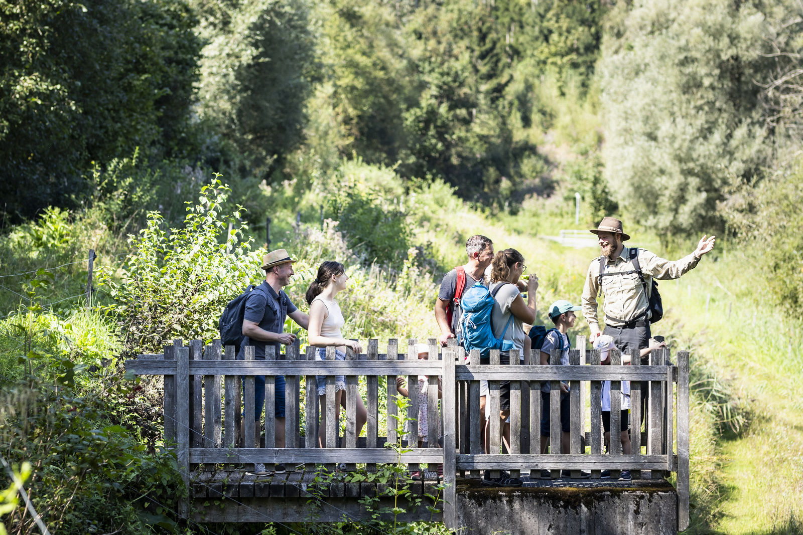 Familienführung im Naturschutzgebiet Moosmühle