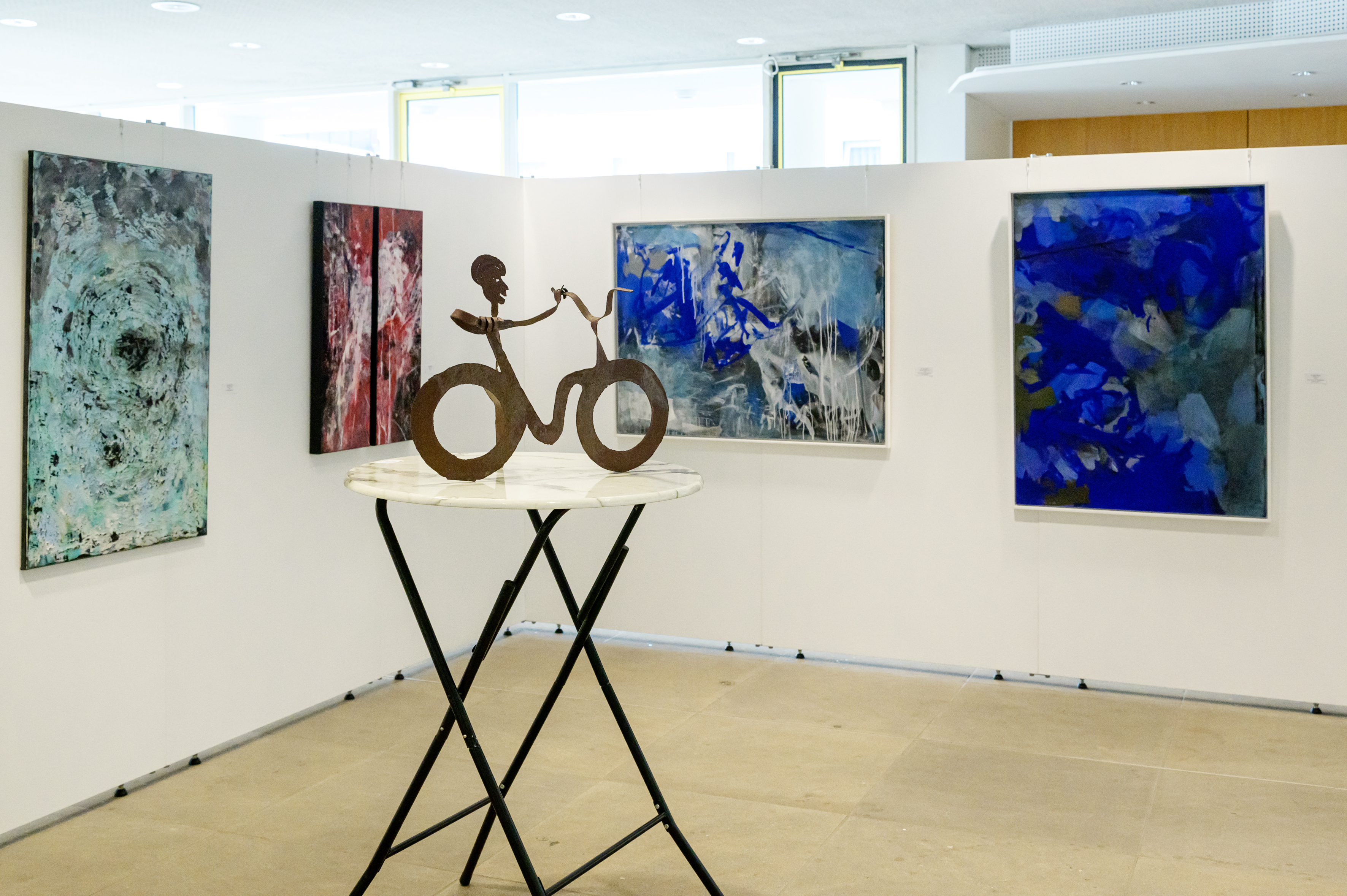 Eröffnung der Hobbykunstausstellung 2026 im Tuttlinger Rathaus