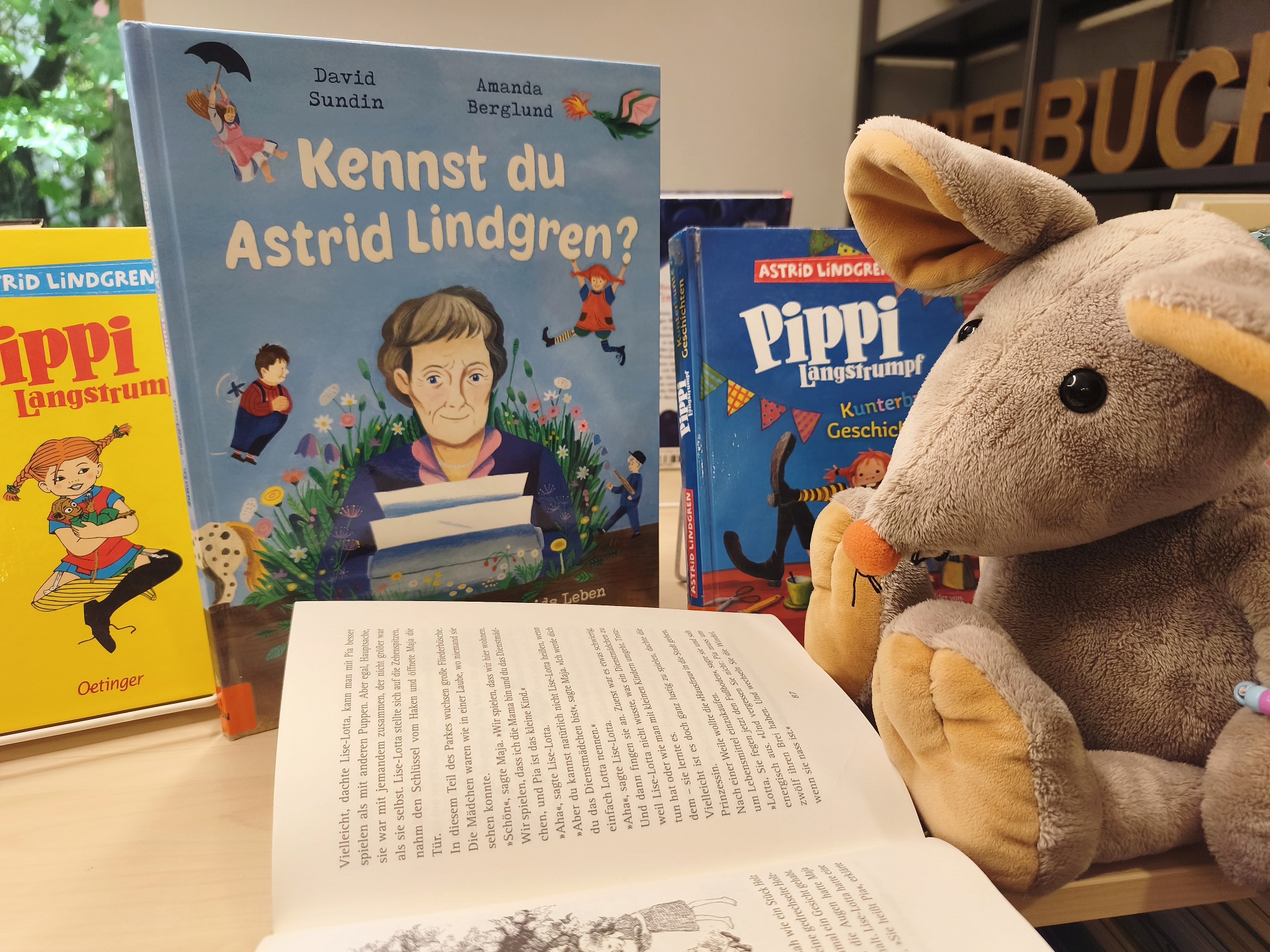 Vorlesestunde für Kinder und Familien mit „Kennst du Astrid Lindgren?“