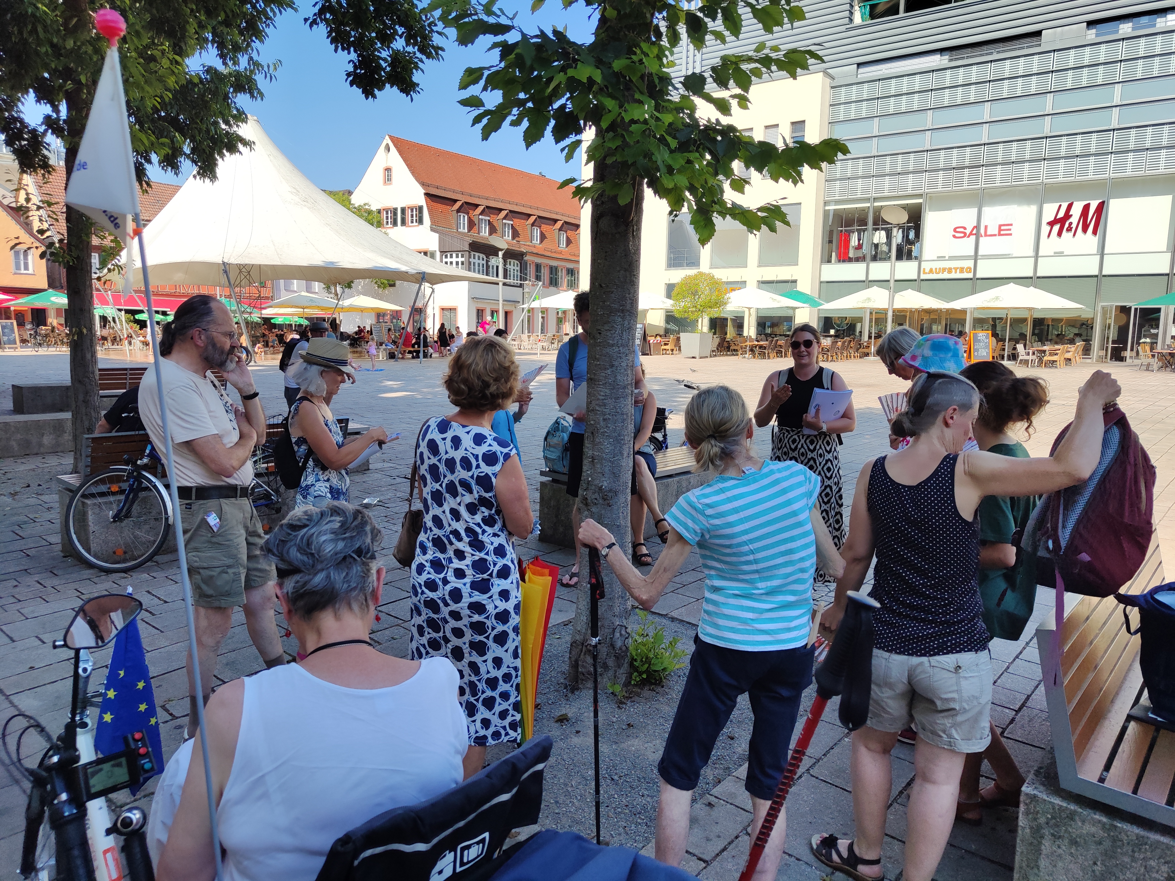 Stadtspaziergang zu Projekten in der Innenstadt