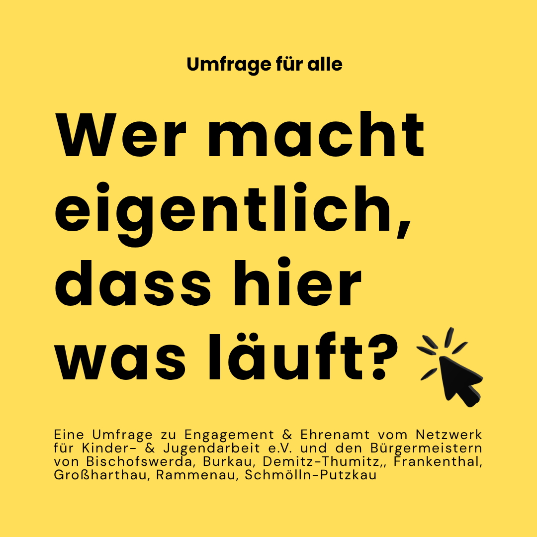 Online-Umfrage zum Ehrenamt im Bischofswerdaer Land