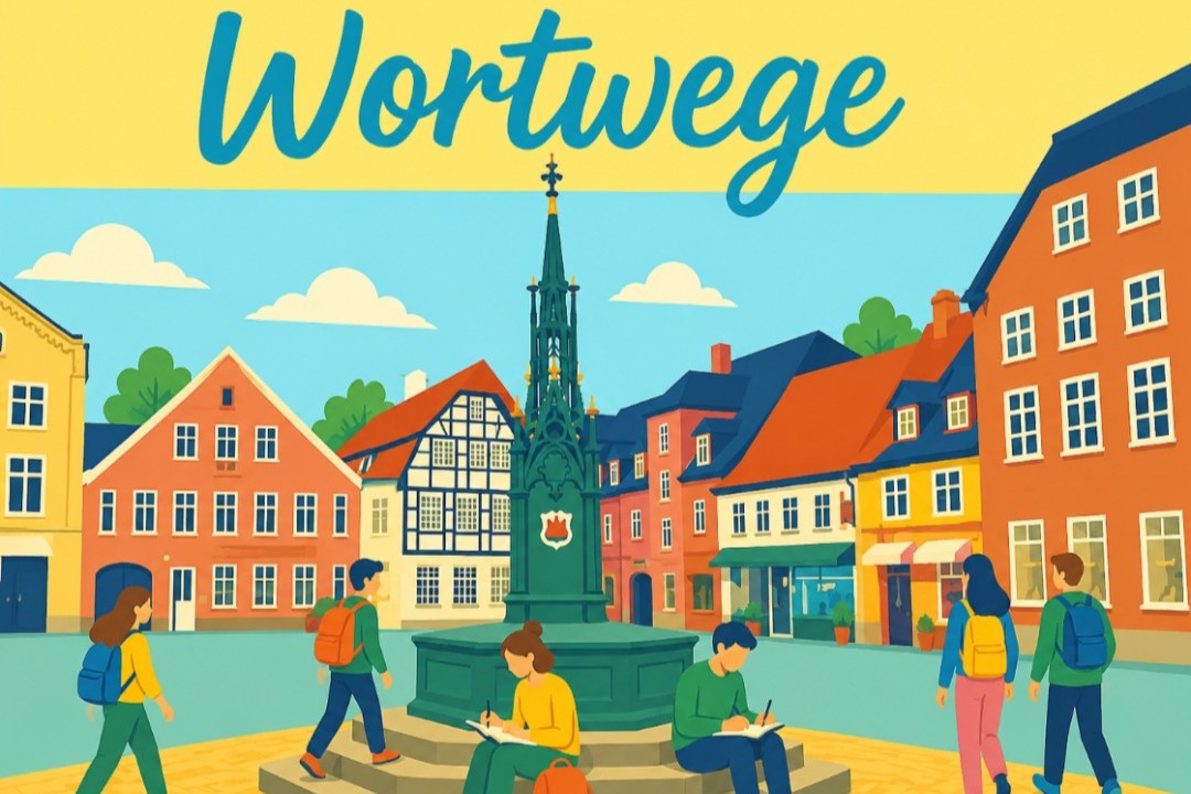 Schreibtour mit Kirstin Rueß durch Rendsburg