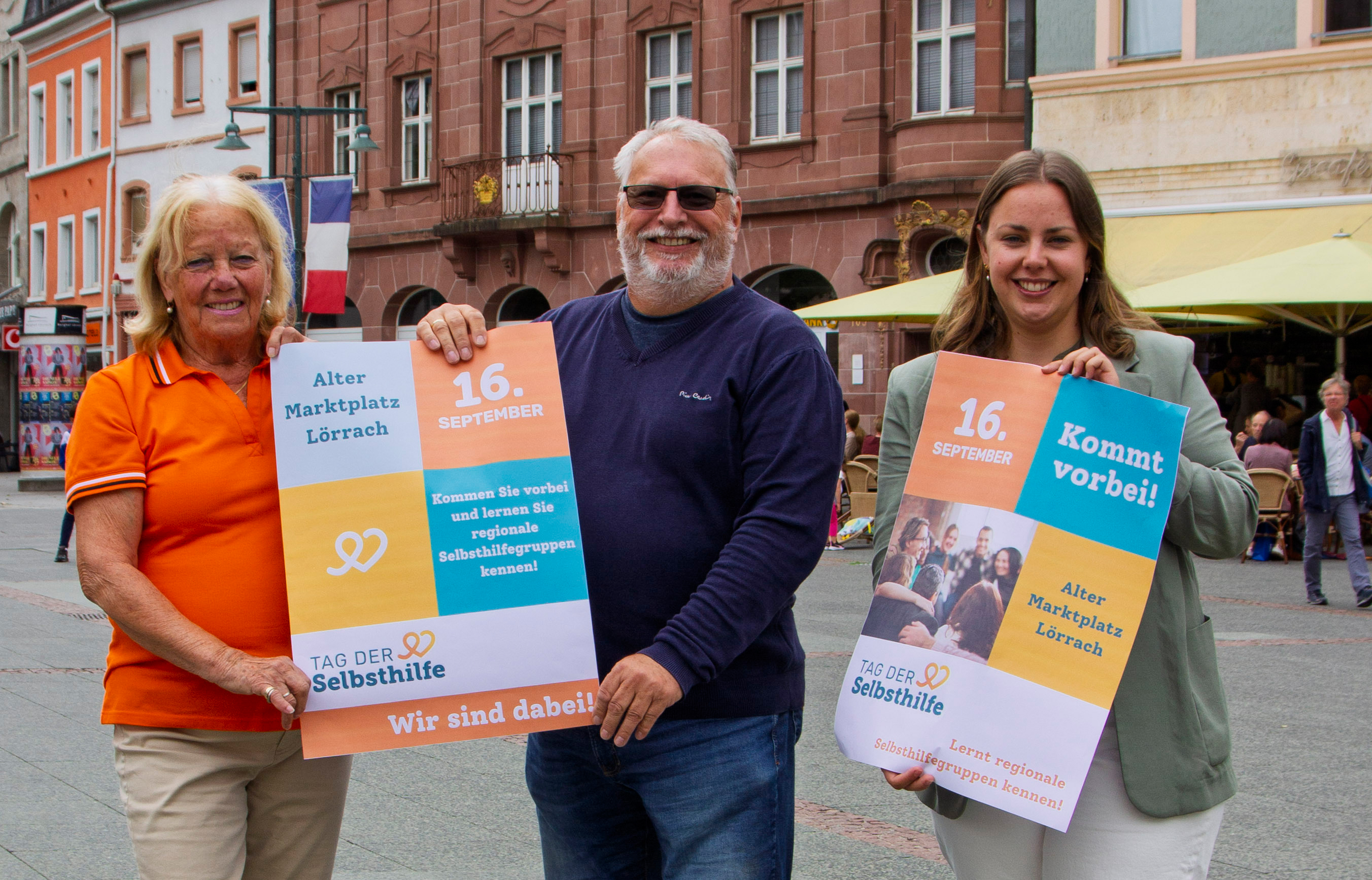 Informationsstand zum Tag der Selbsthilfe