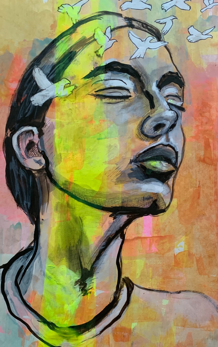 Ausstellung „Kopf aus, Kunst an“
