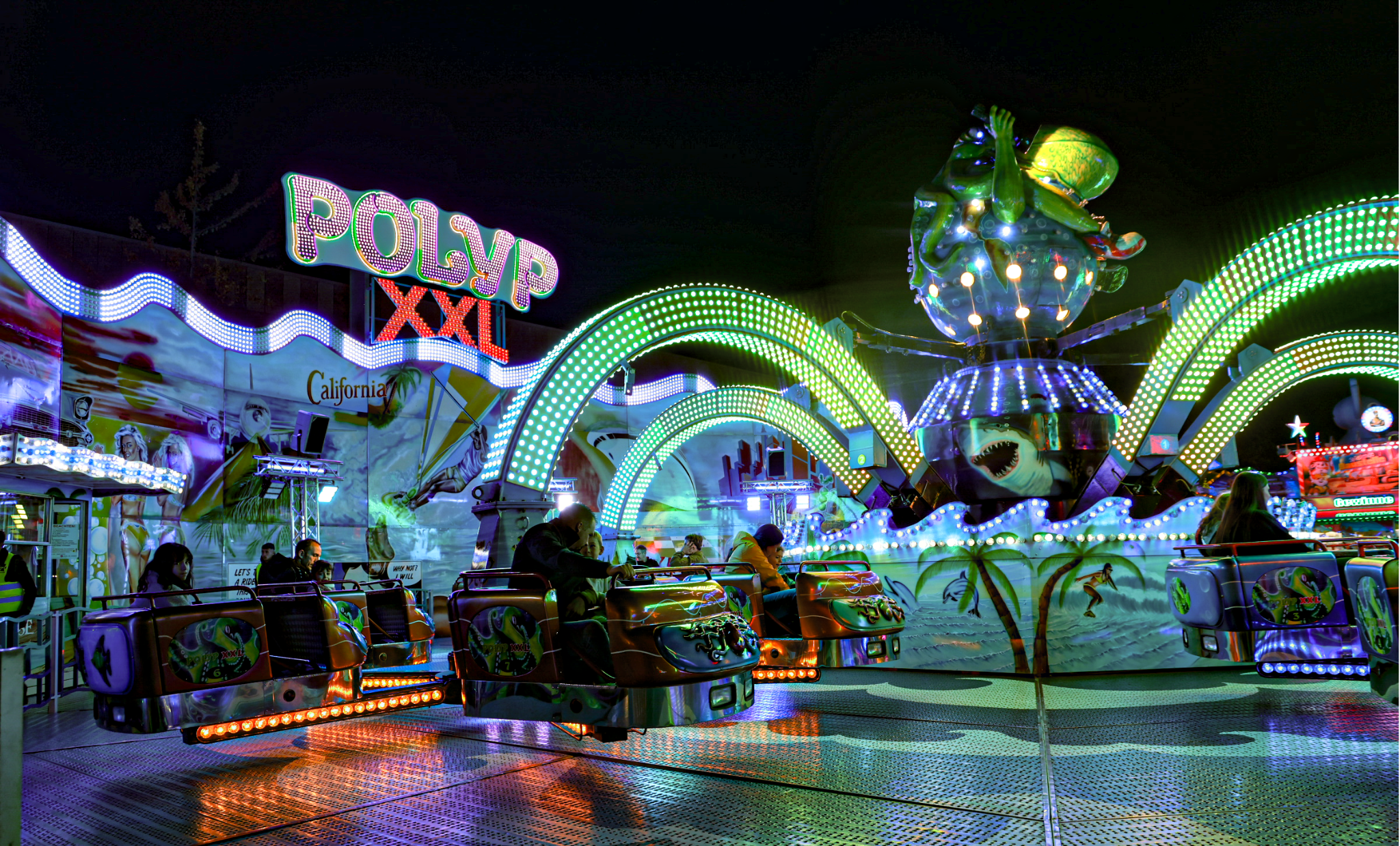 Nach-Kirmes auf dem St. Ingberter Marktplatz