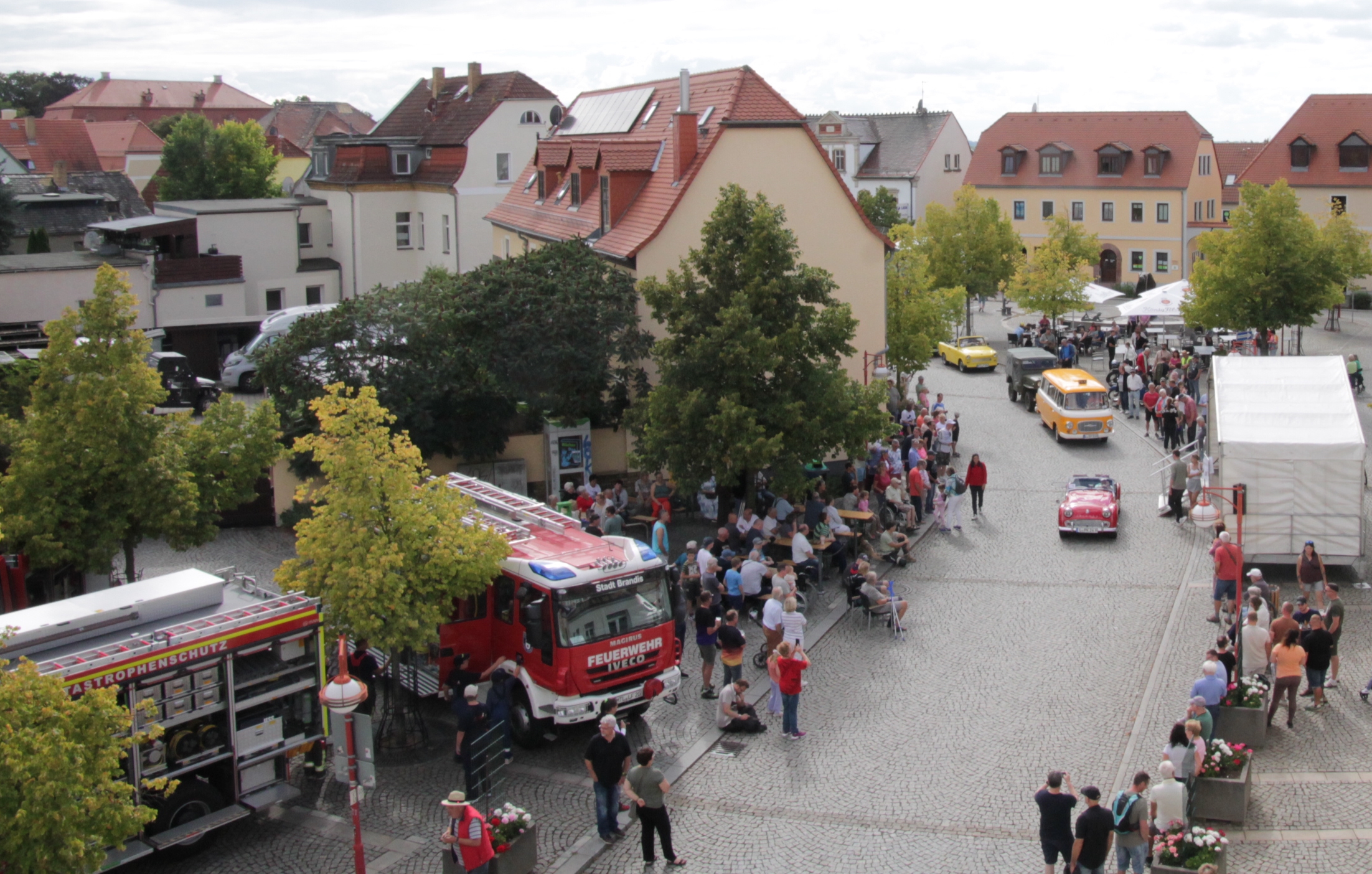 Oldtimertreffen und Tag der offenen Tür der Freiwilligen Feuerwehr Brandis