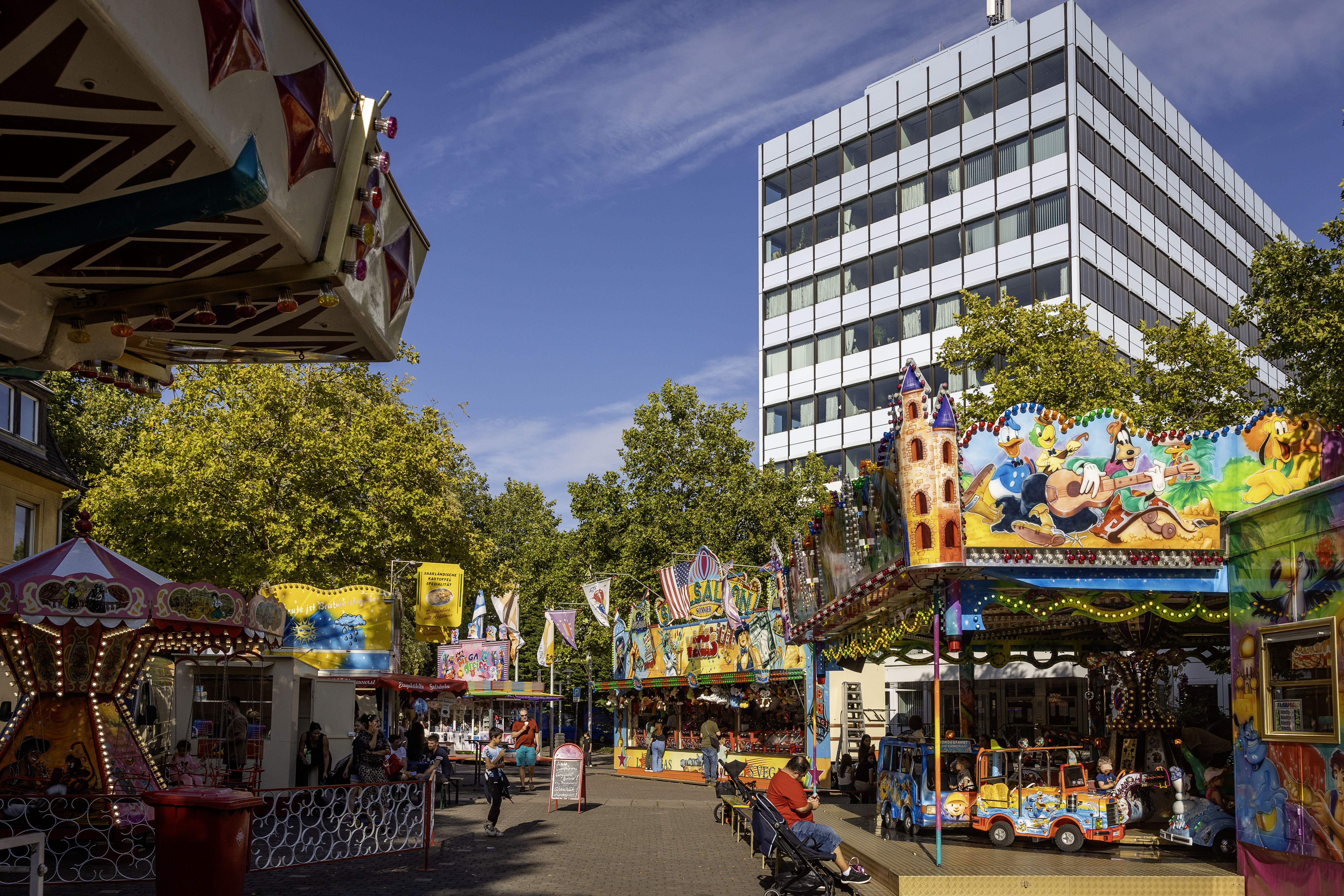 Jahrmarkt im Rahmen der Herbstkirmes