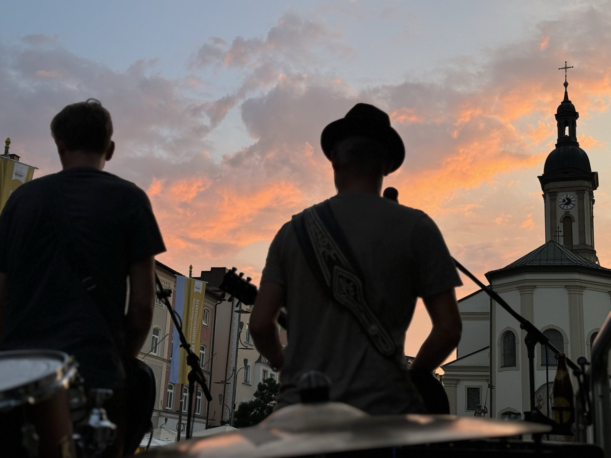 Musikkapelle Surberg-Lauter beim Traunsteiner Kultsommer